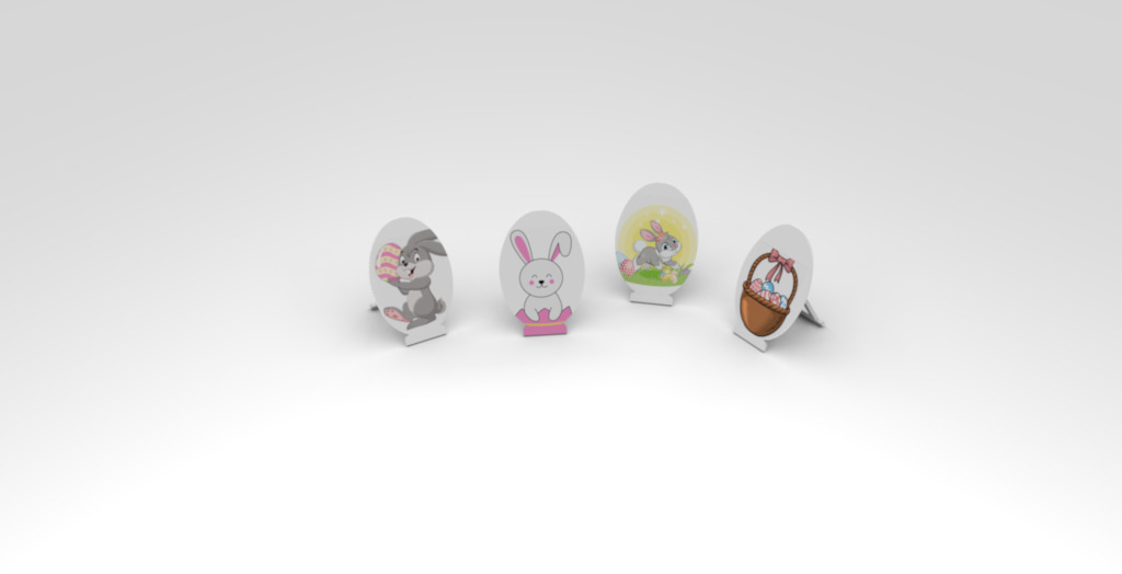 Mini expositor de ovo de pascoa Free 3D print model_2