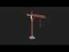 Tower Crane 3D model_1