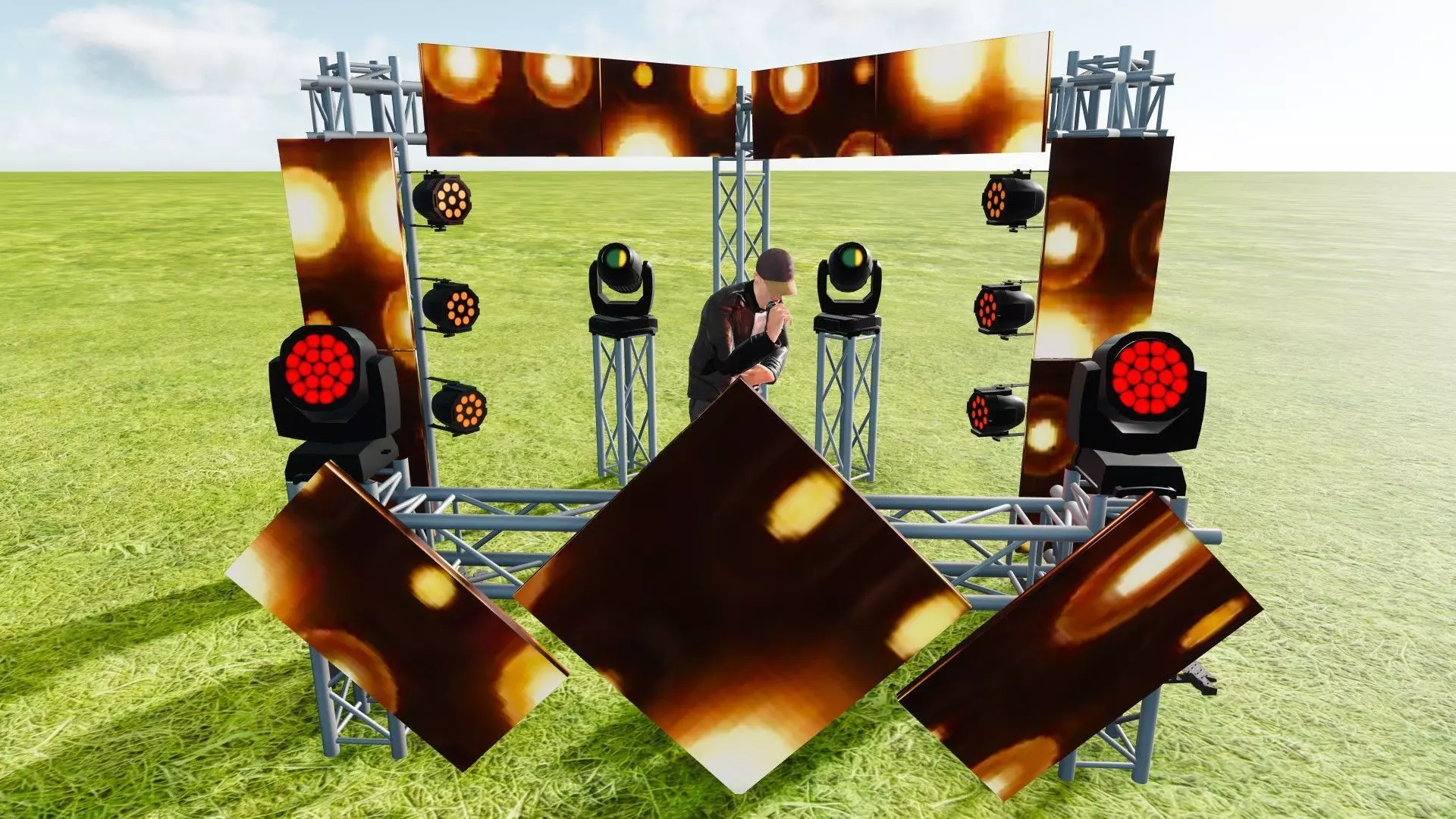 Monate fiesta tipo 2 depence R2 3D model