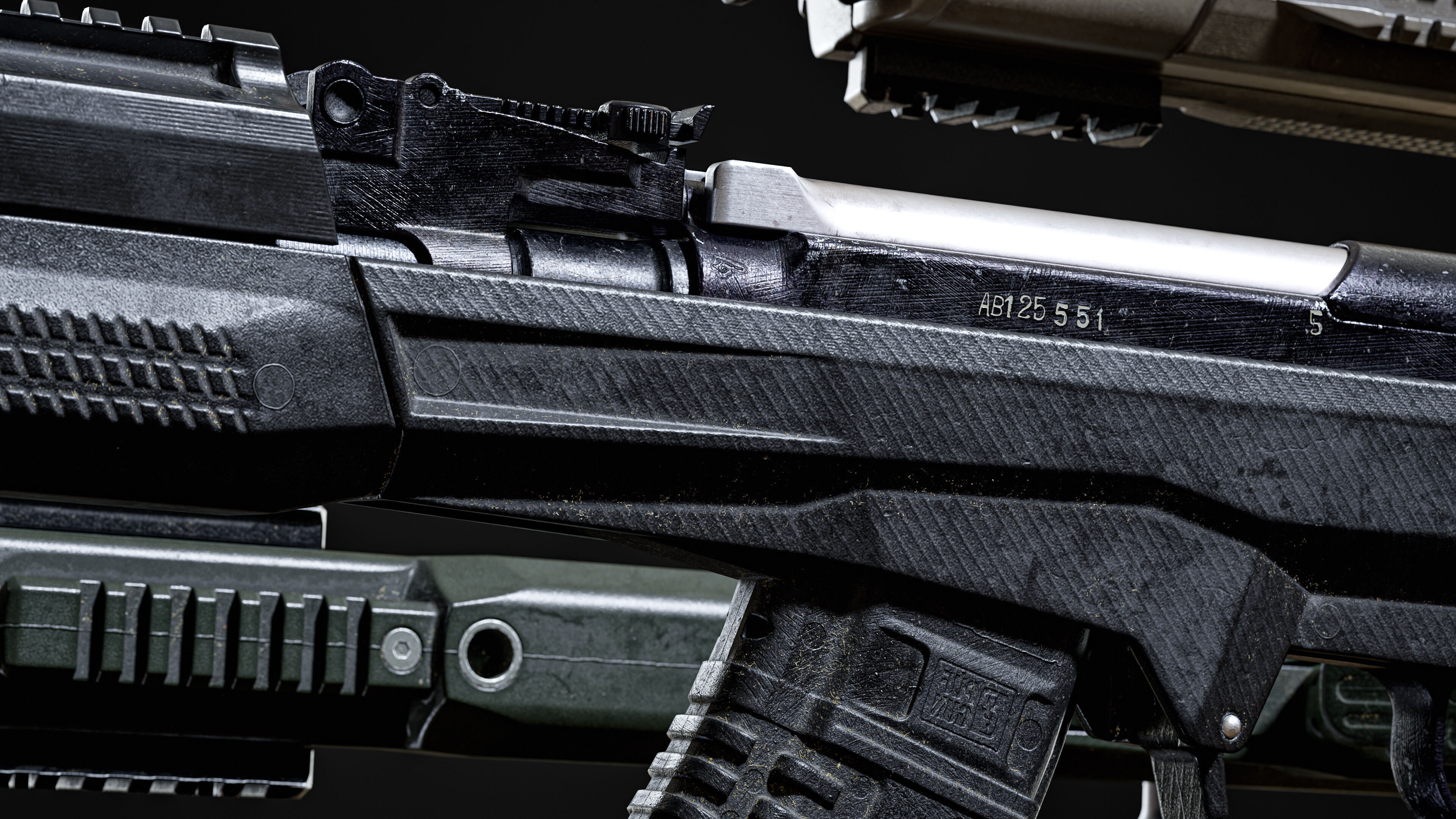 Fab Defense SKS Carbine Game Ready Model Low-poly 3D model_6