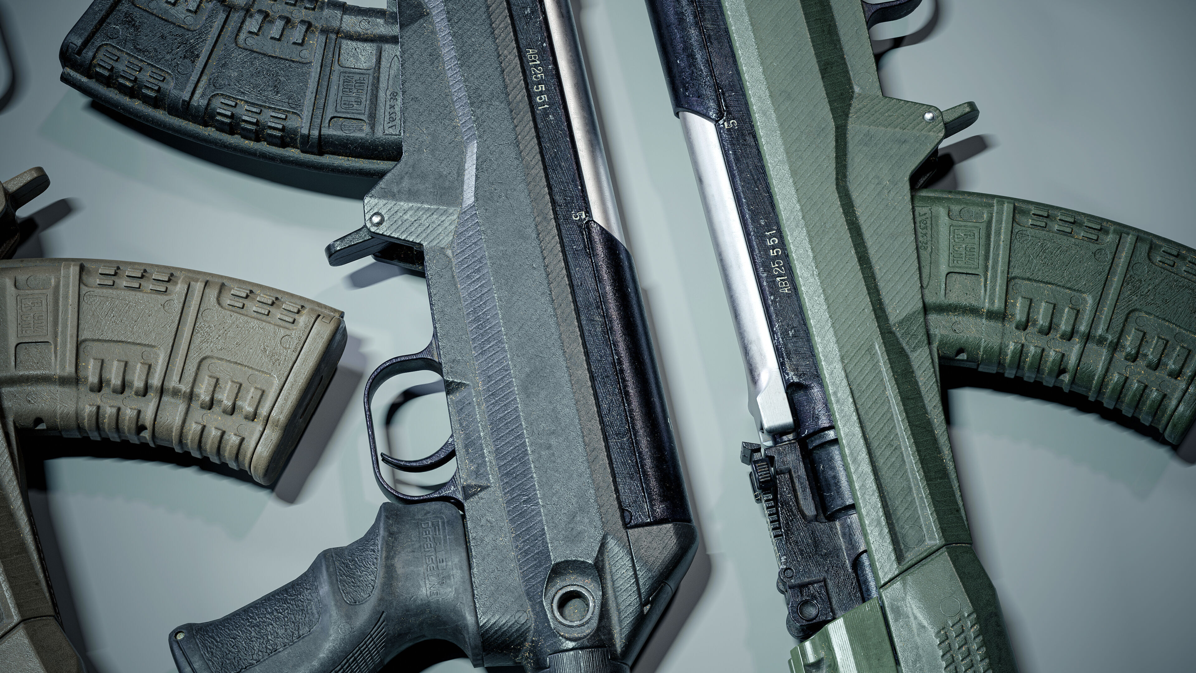 Fab Defense SKS Carbine Game Ready Model Low-poly 3D model_2