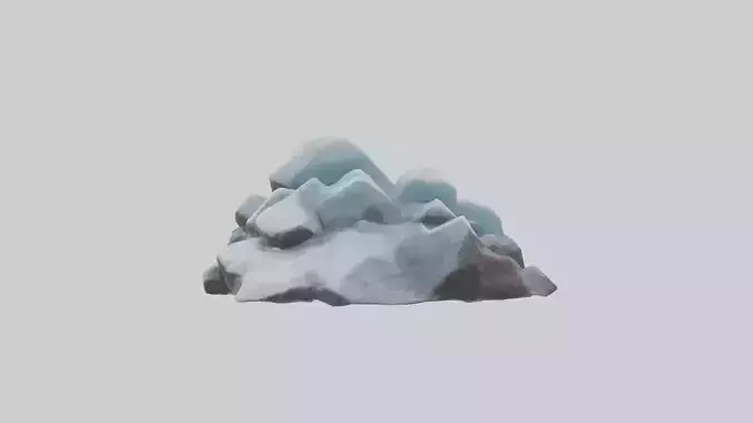 Icecovered Rocks model