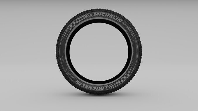High Quality Realistic Tires Low-poly 3D model 3