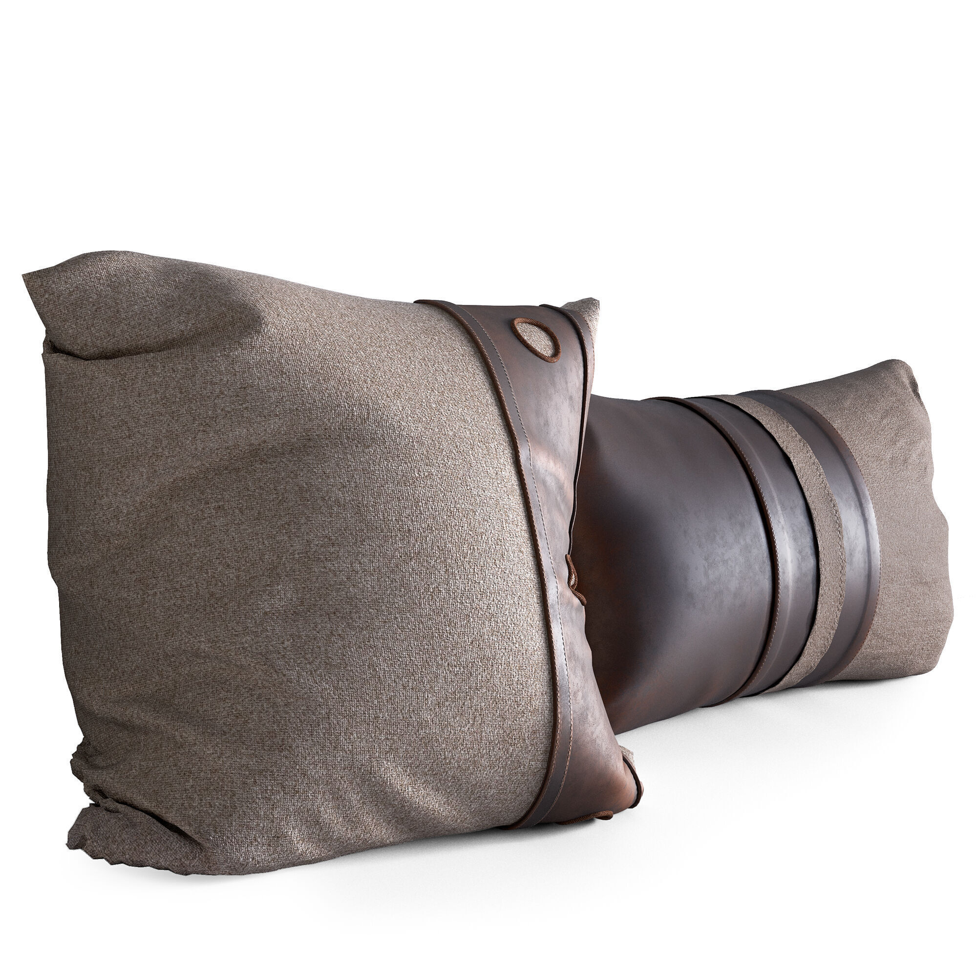 Set of decorative cushion 3D model_1