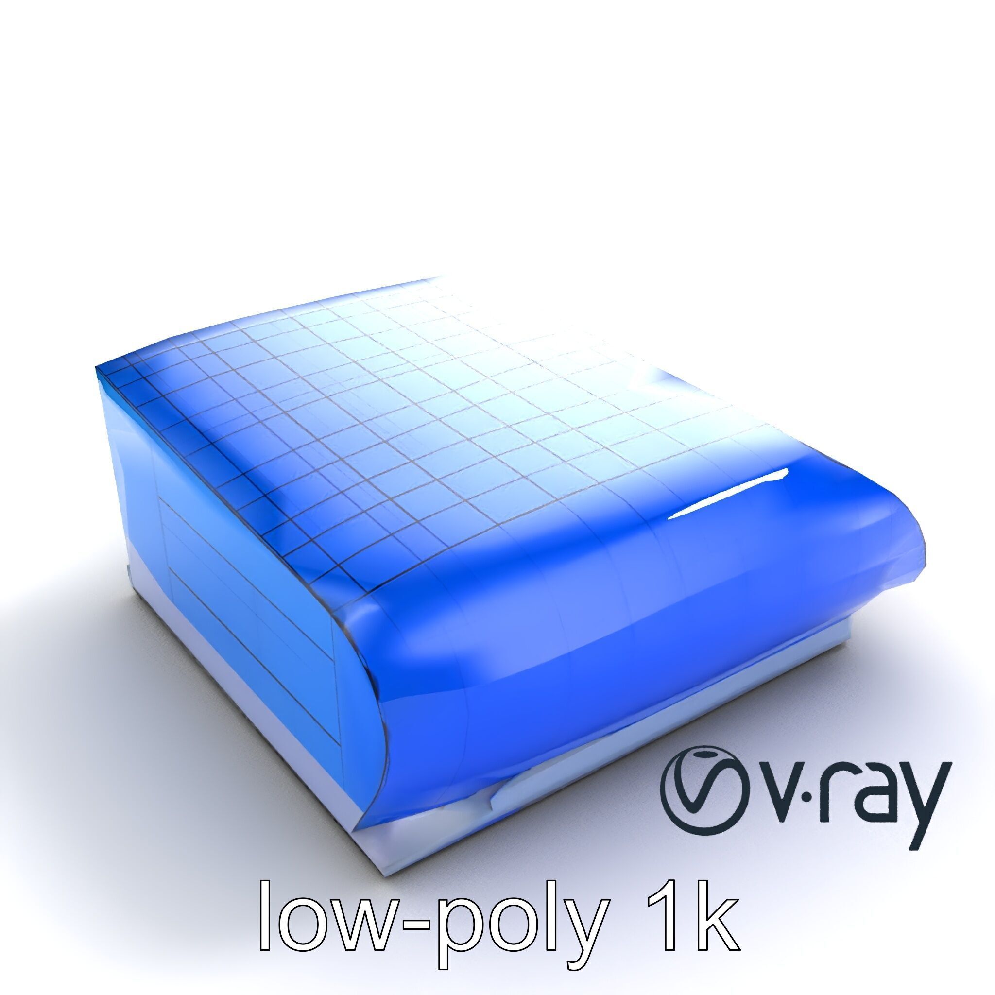 Dynamic Office Center Glass Architecture model pack Low-poly 3D model_9