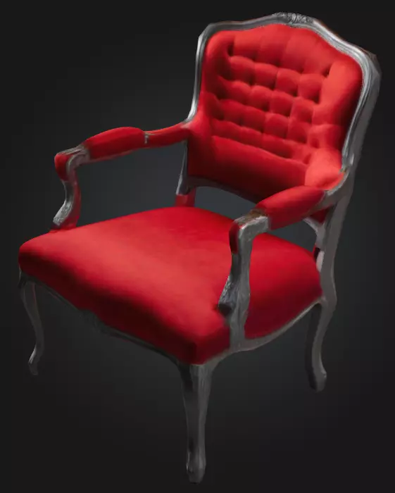 Elegant Chair 3D model_0