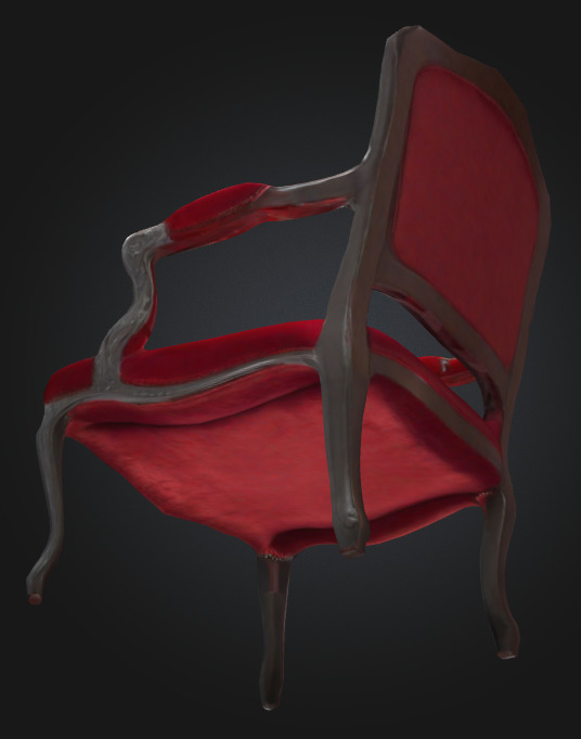 Elegant Chair 3D model_3