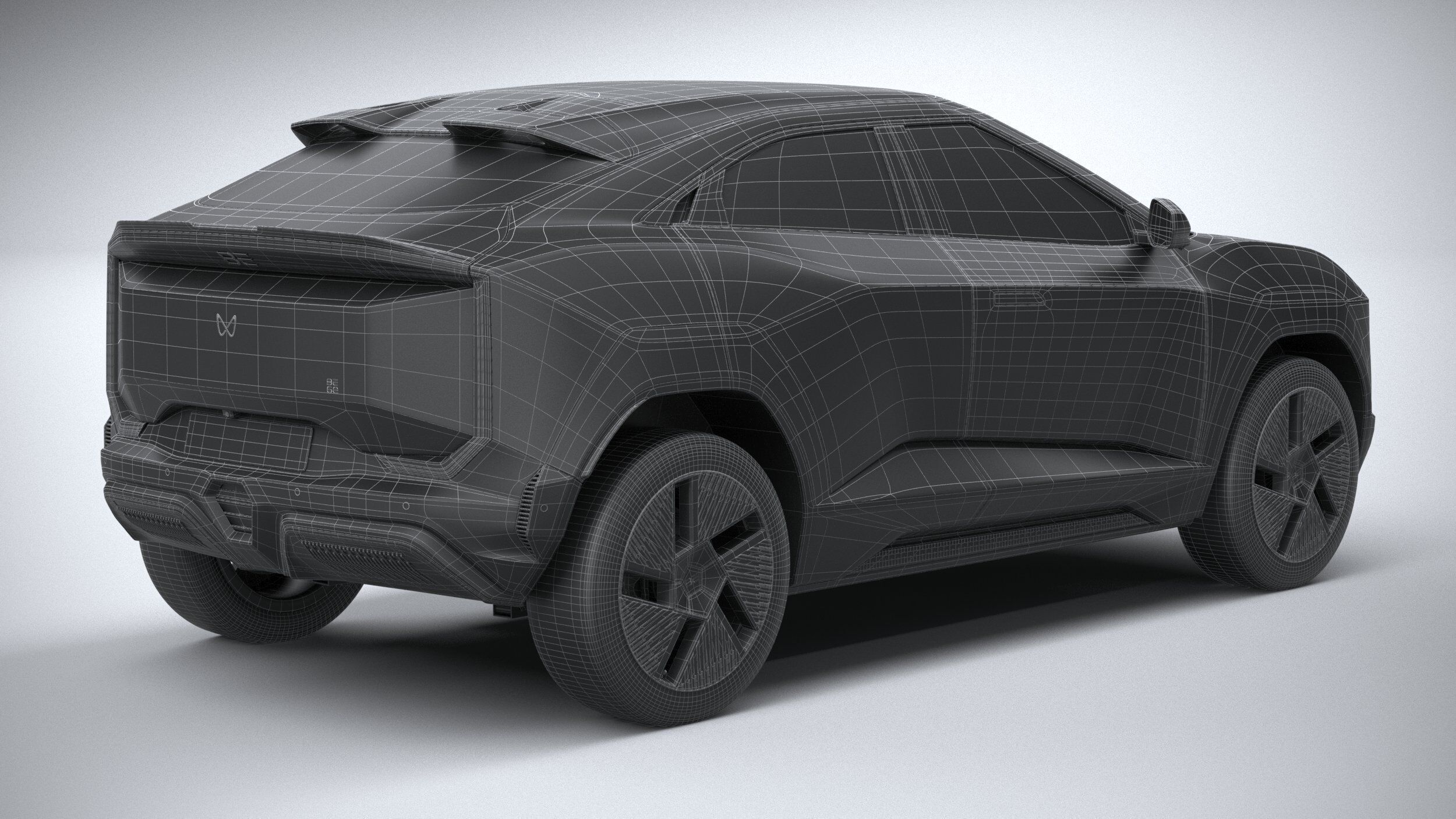 Mahindra BE 6 2025 3D model_29