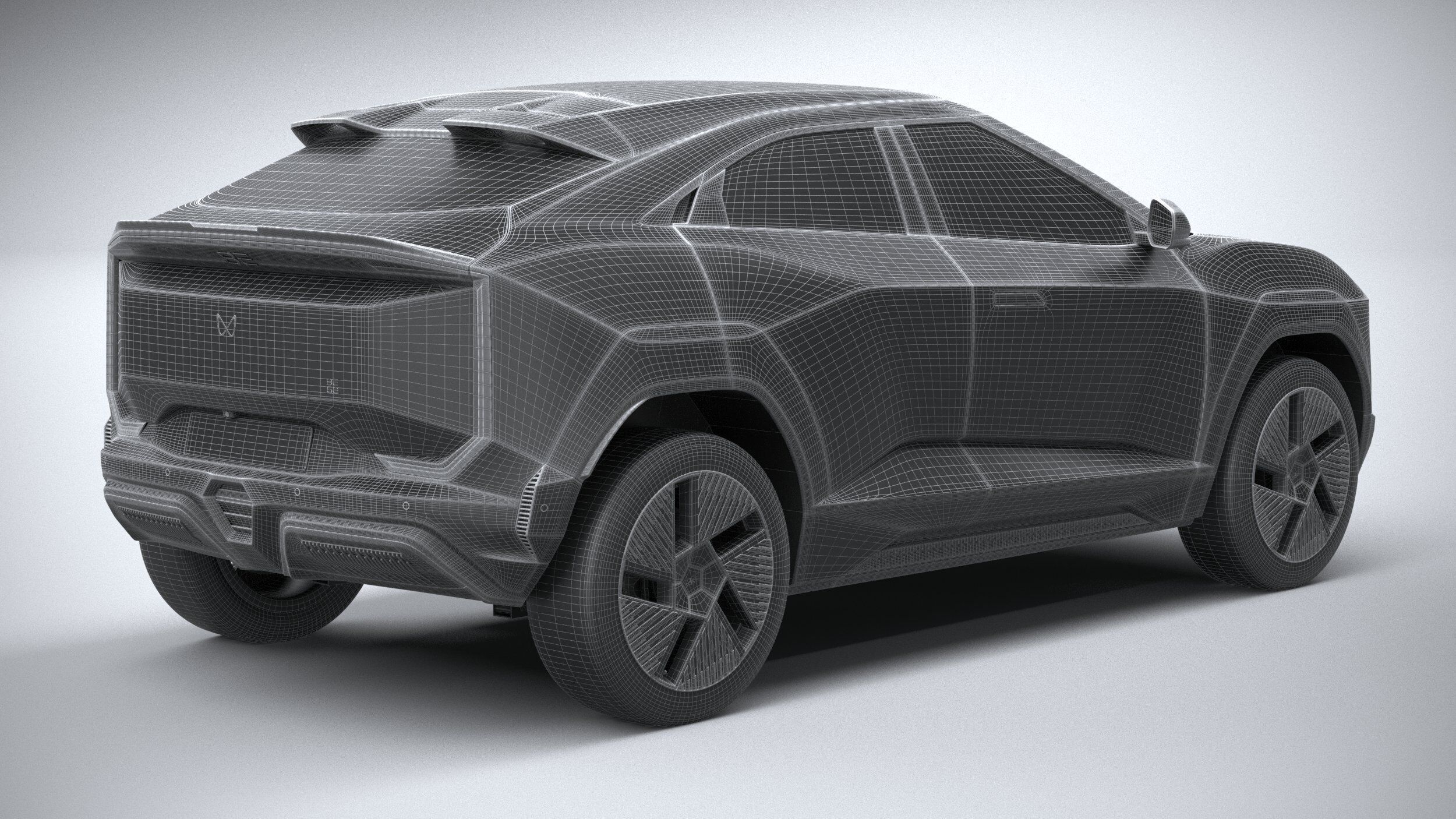 Mahindra BE 6 2025 3D model_27