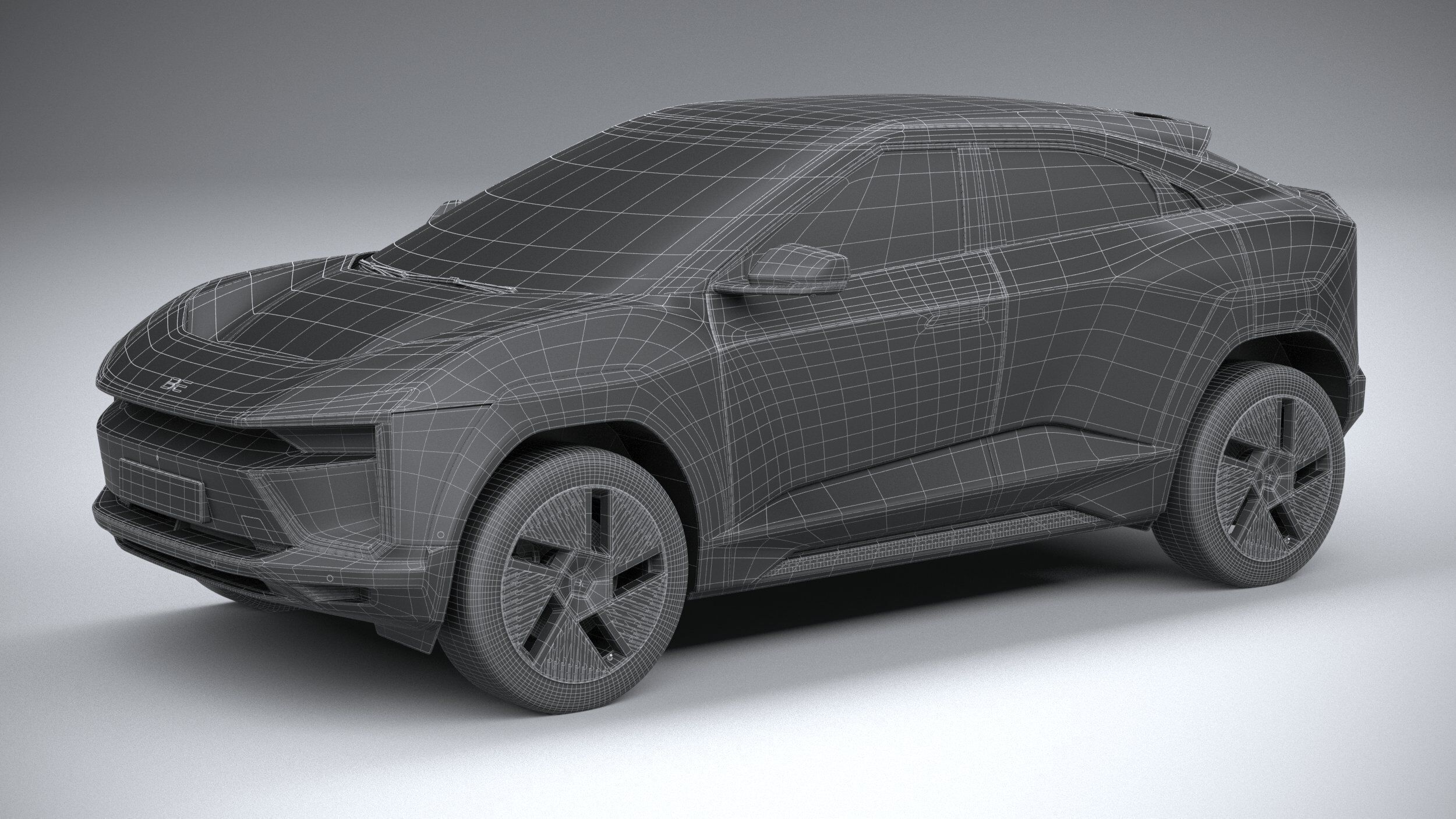 Mahindra BE 6 2025 3D model_28