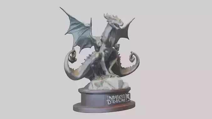 Imagine Dragons statue model