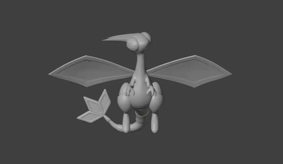 Flygon Pokemon 3D print model_0