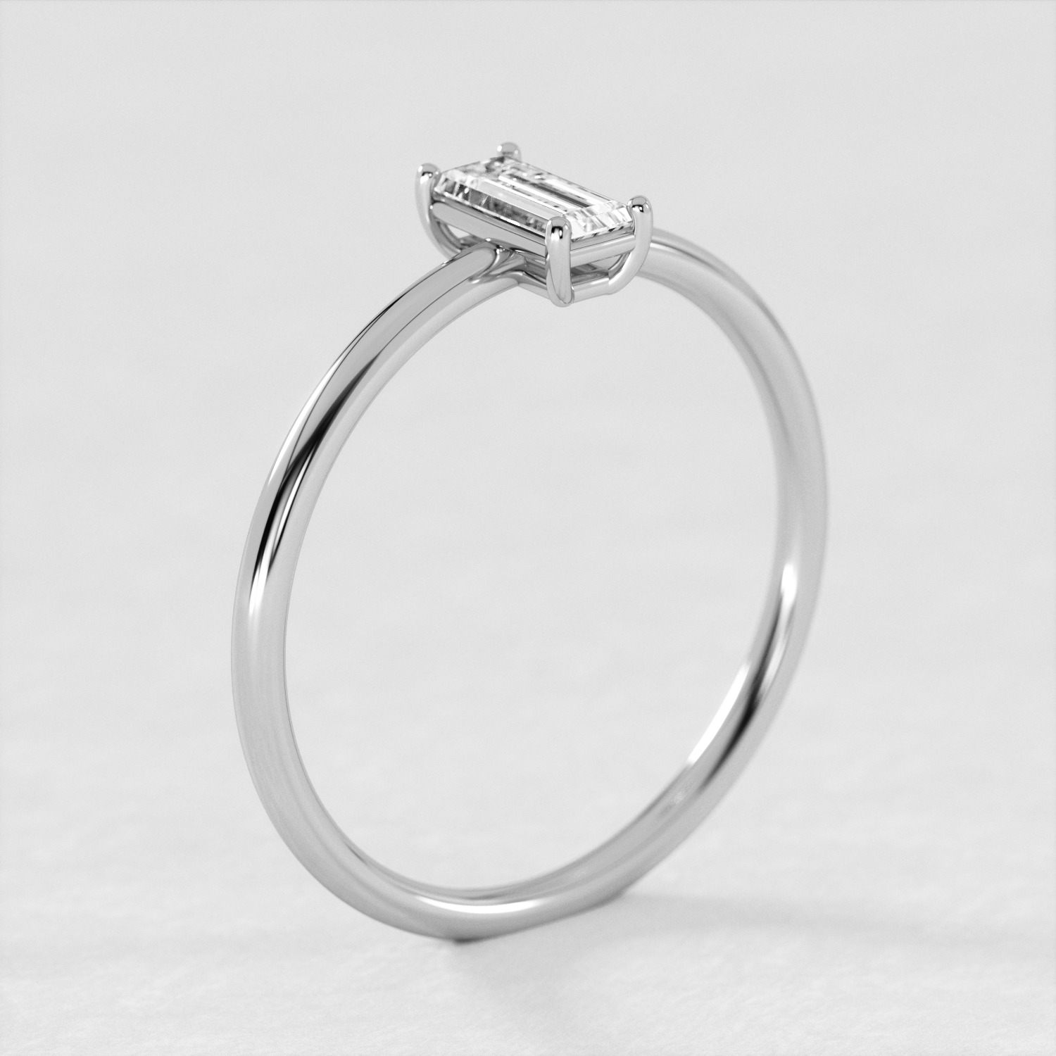  Pack 7Ring Baguette 6x3mm 3D Model Collection_11