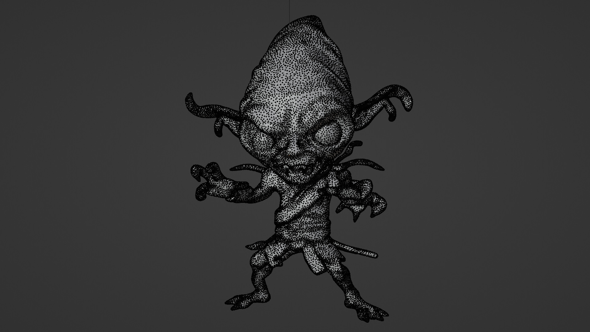 whimsical monster 3D print model_5