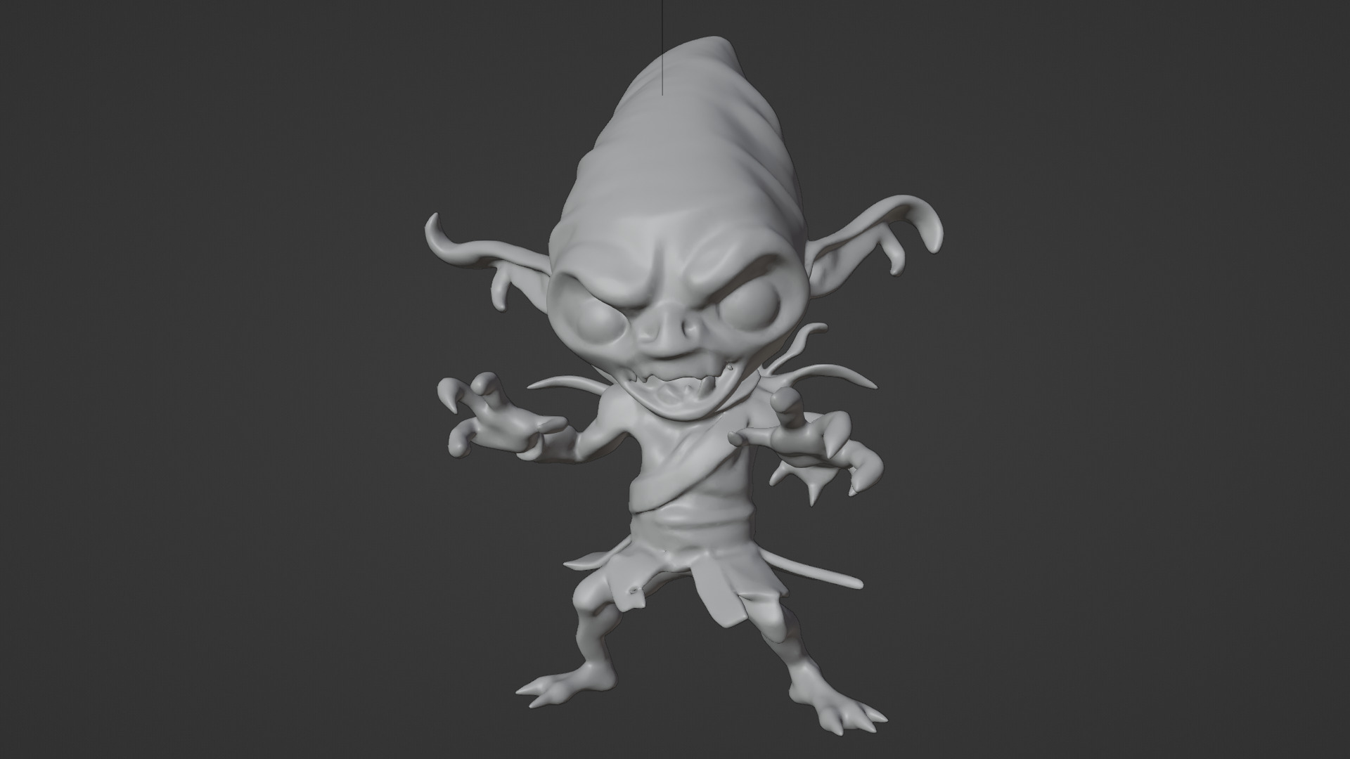 whimsical monster 3D print model_4