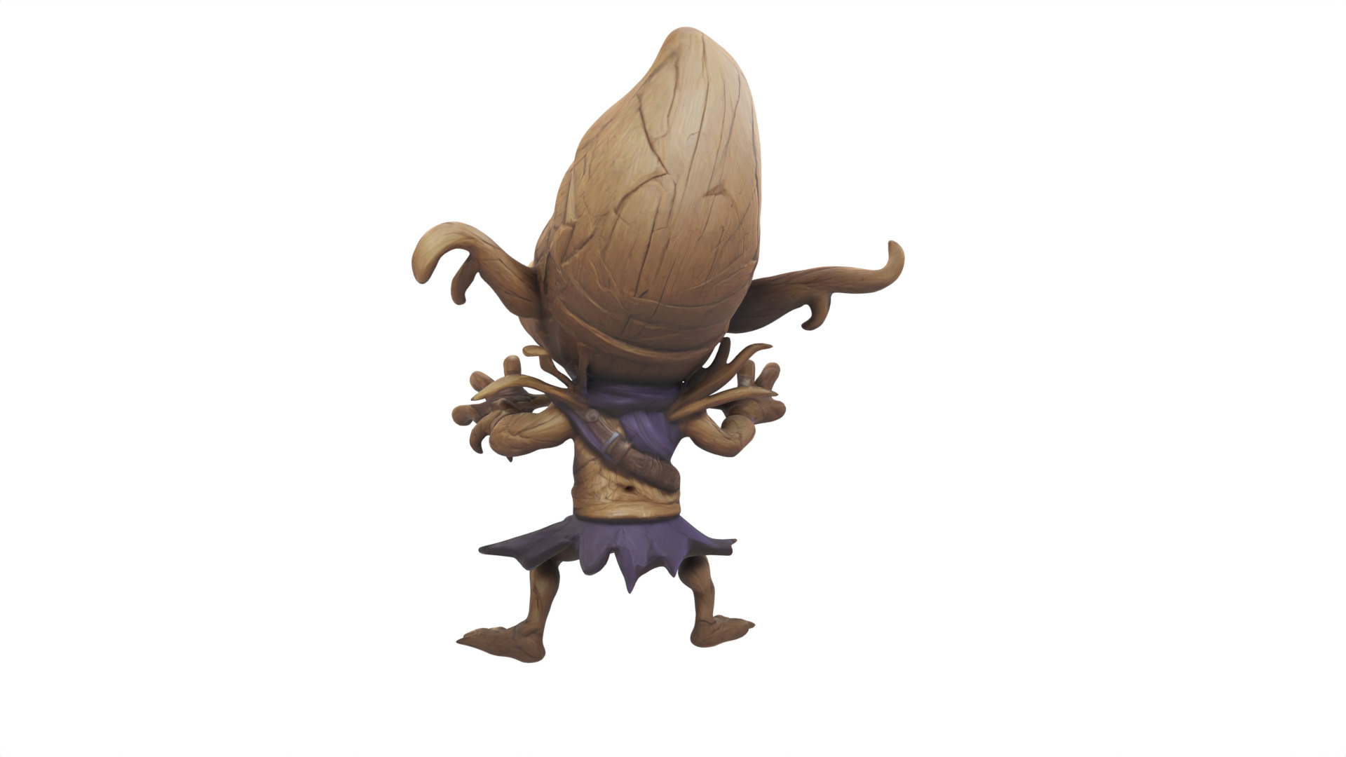 whimsical monster 3D print model_3