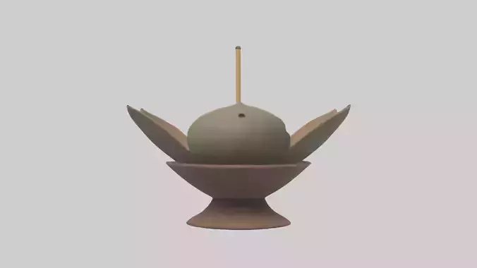 Incense holder model
