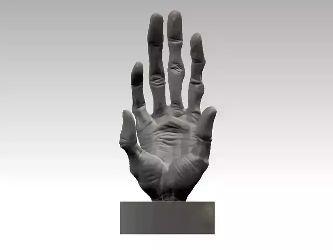 Horror hand model - Decoration - 3D print