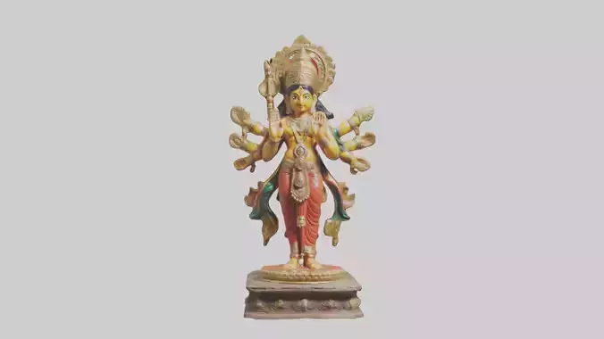 Indian God statue model