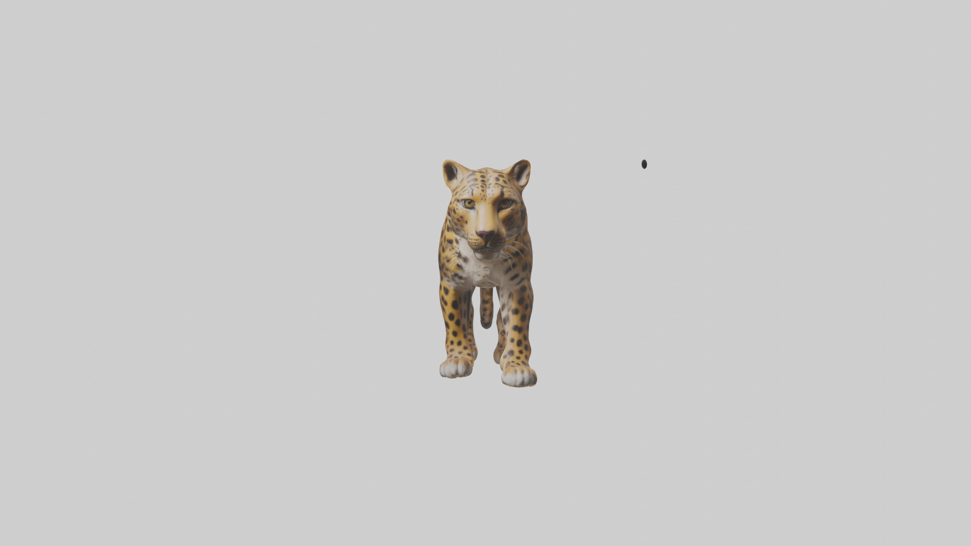 Indian Leopard stalking model Low-poly 3D model_9
