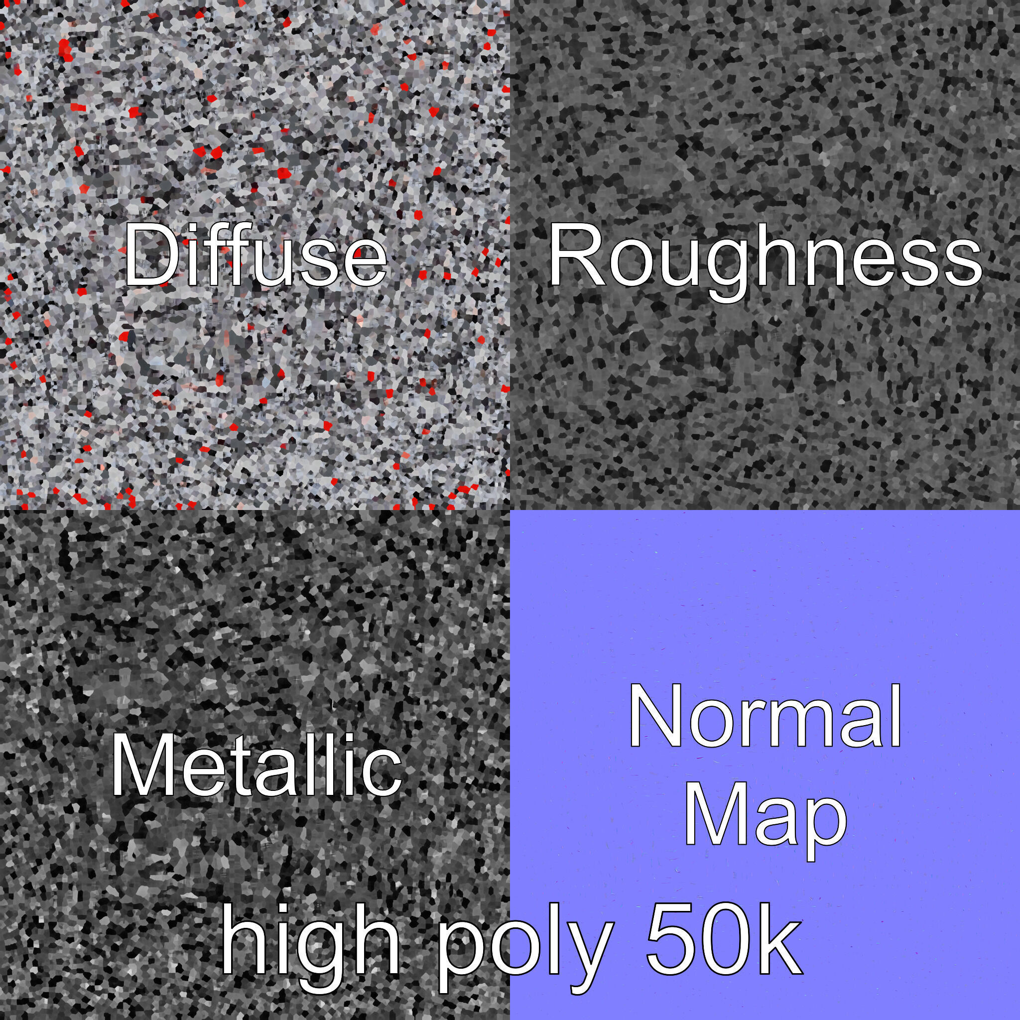 Cyberpunk Skyscraper High-Tech model pack Low-poly 3D model_2