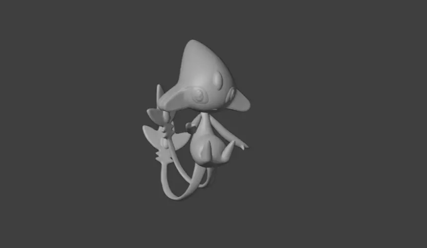 Azelf Pokemon 3D print model_0