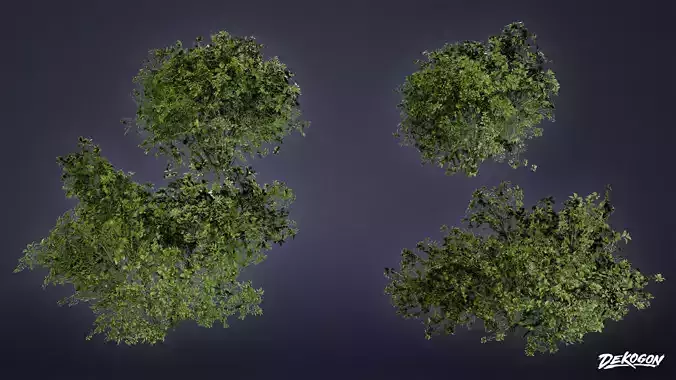 FOLIAGE - Bush 02 - LOW POLY