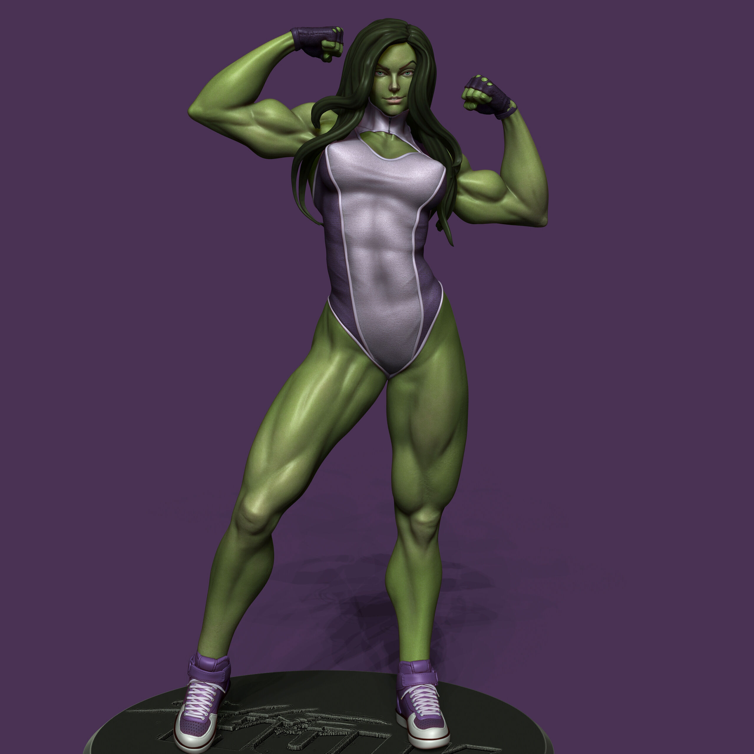 She Hulk 3D print model_5
