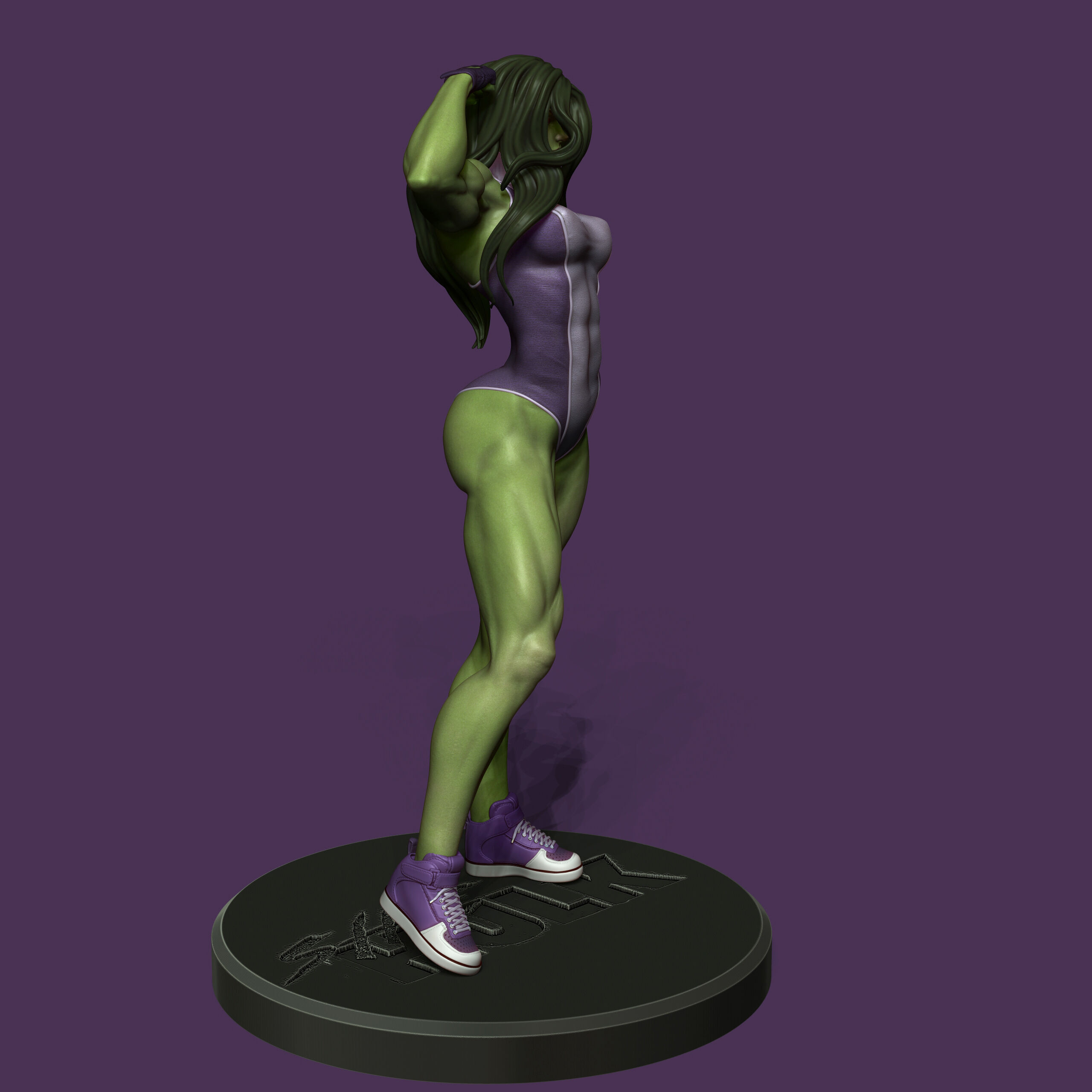 She Hulk 3D print model_7