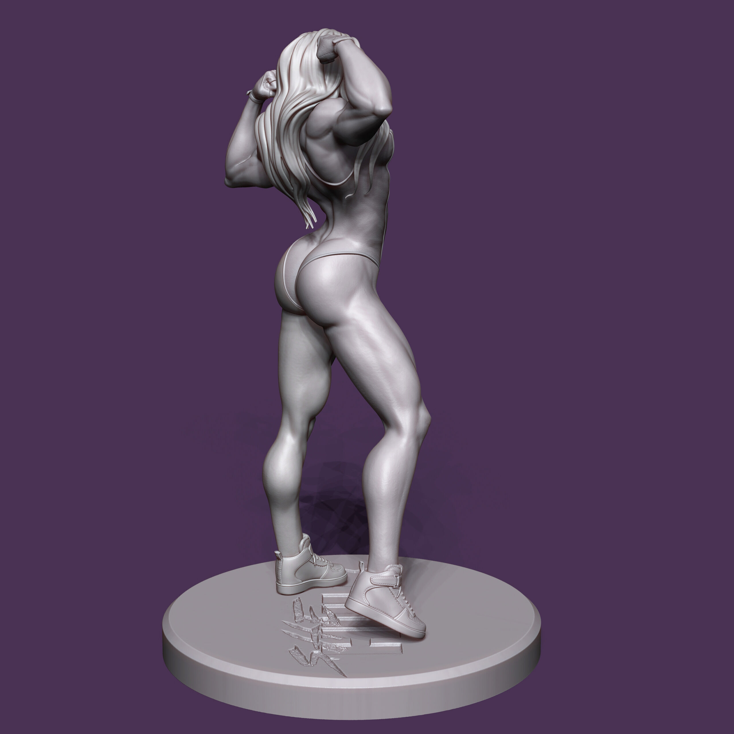 She Hulk 3D print model_12