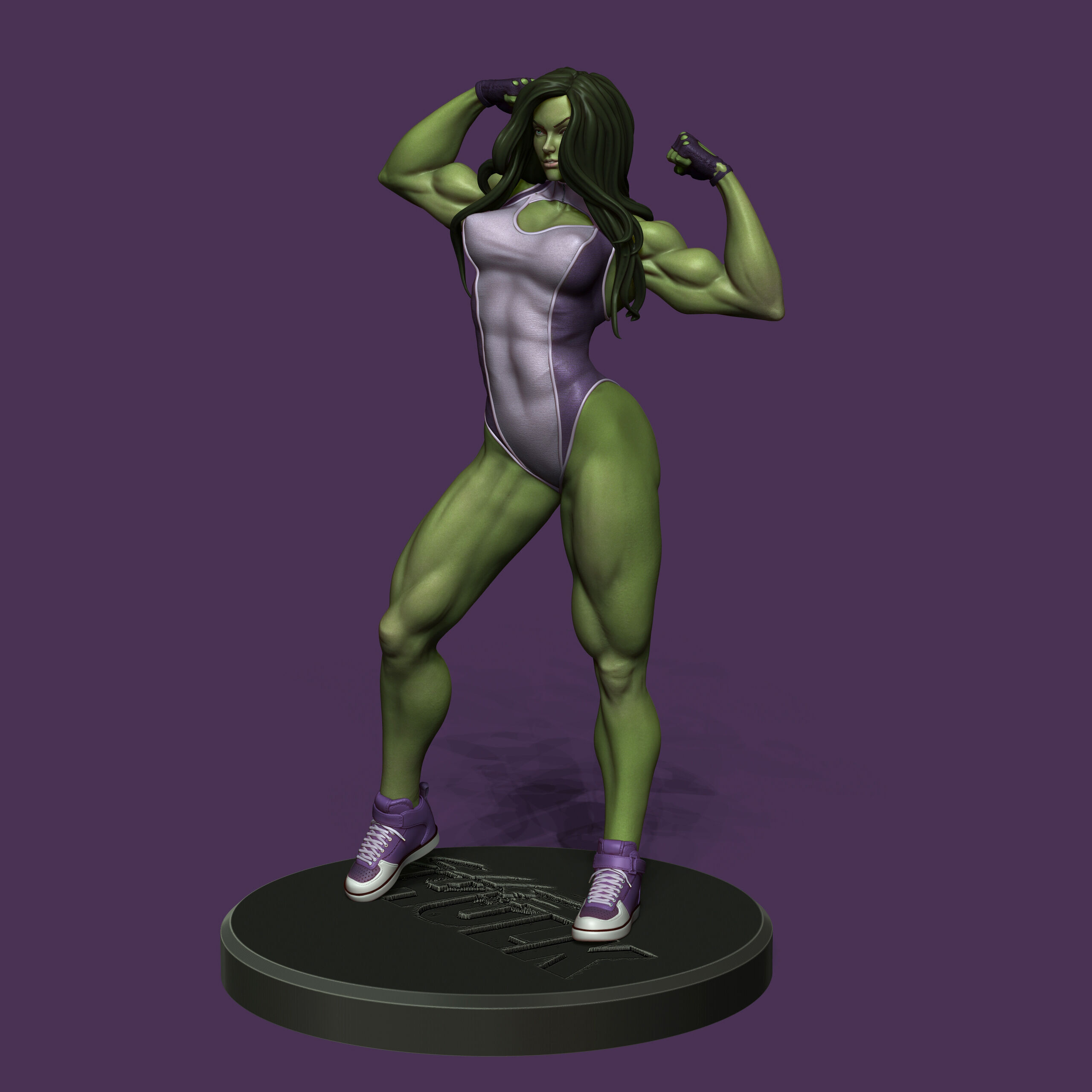 She Hulk 3D print model_6