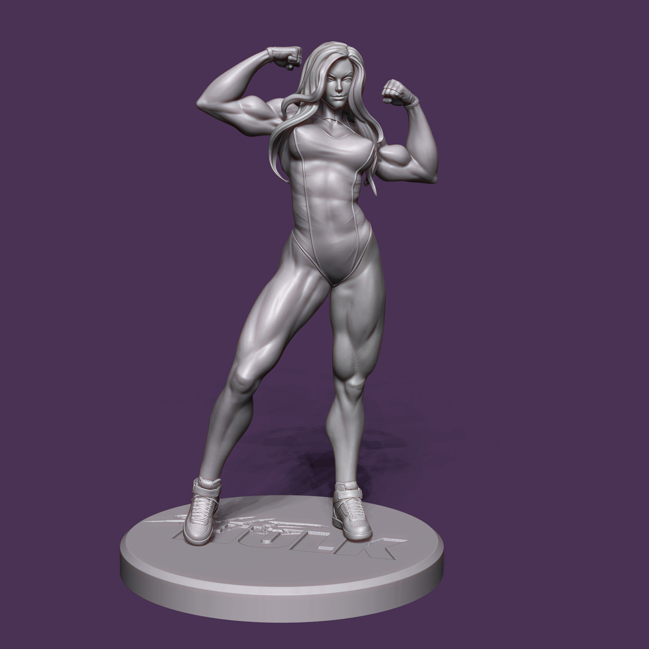 She Hulk 3D print model_9