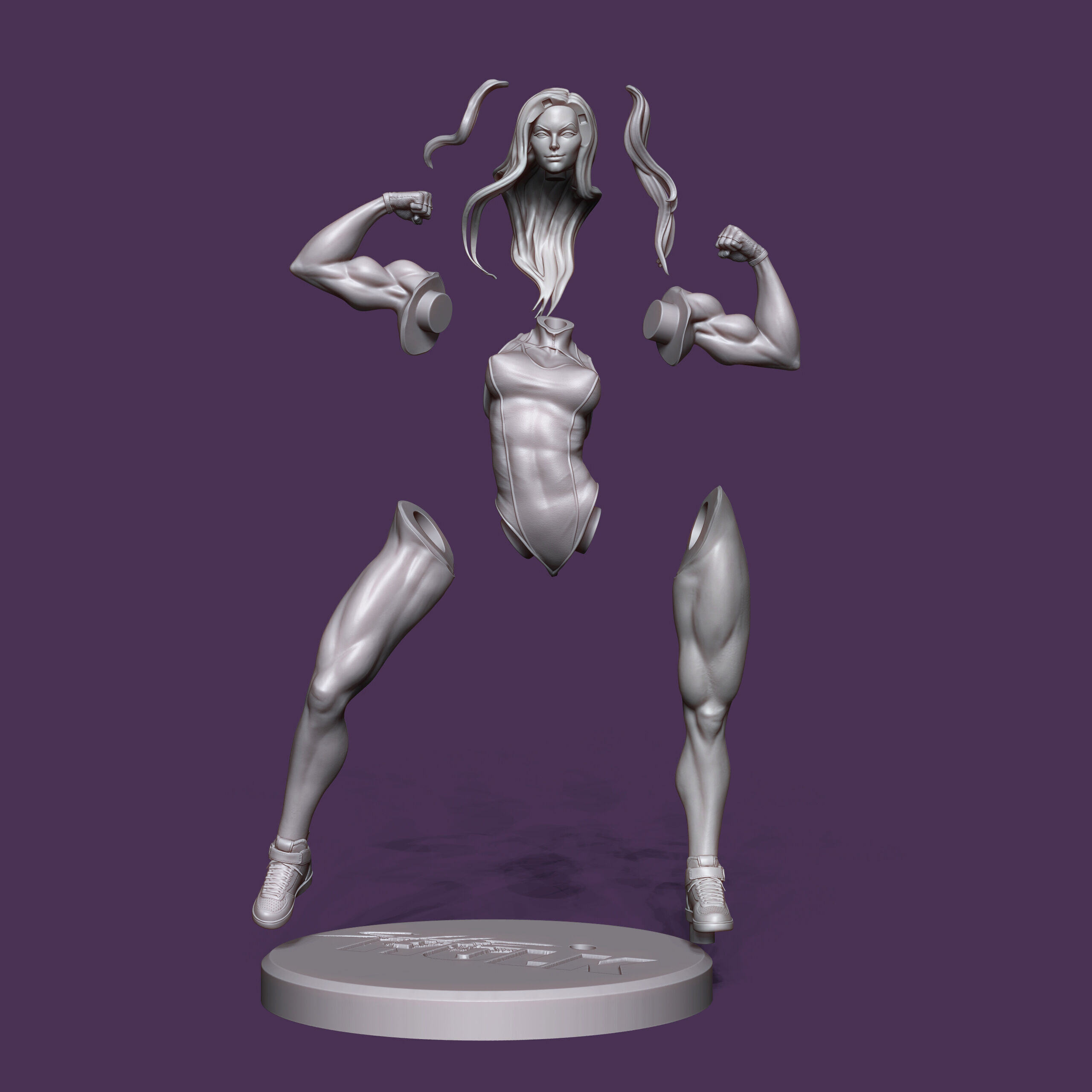 She Hulk 3D print model_14