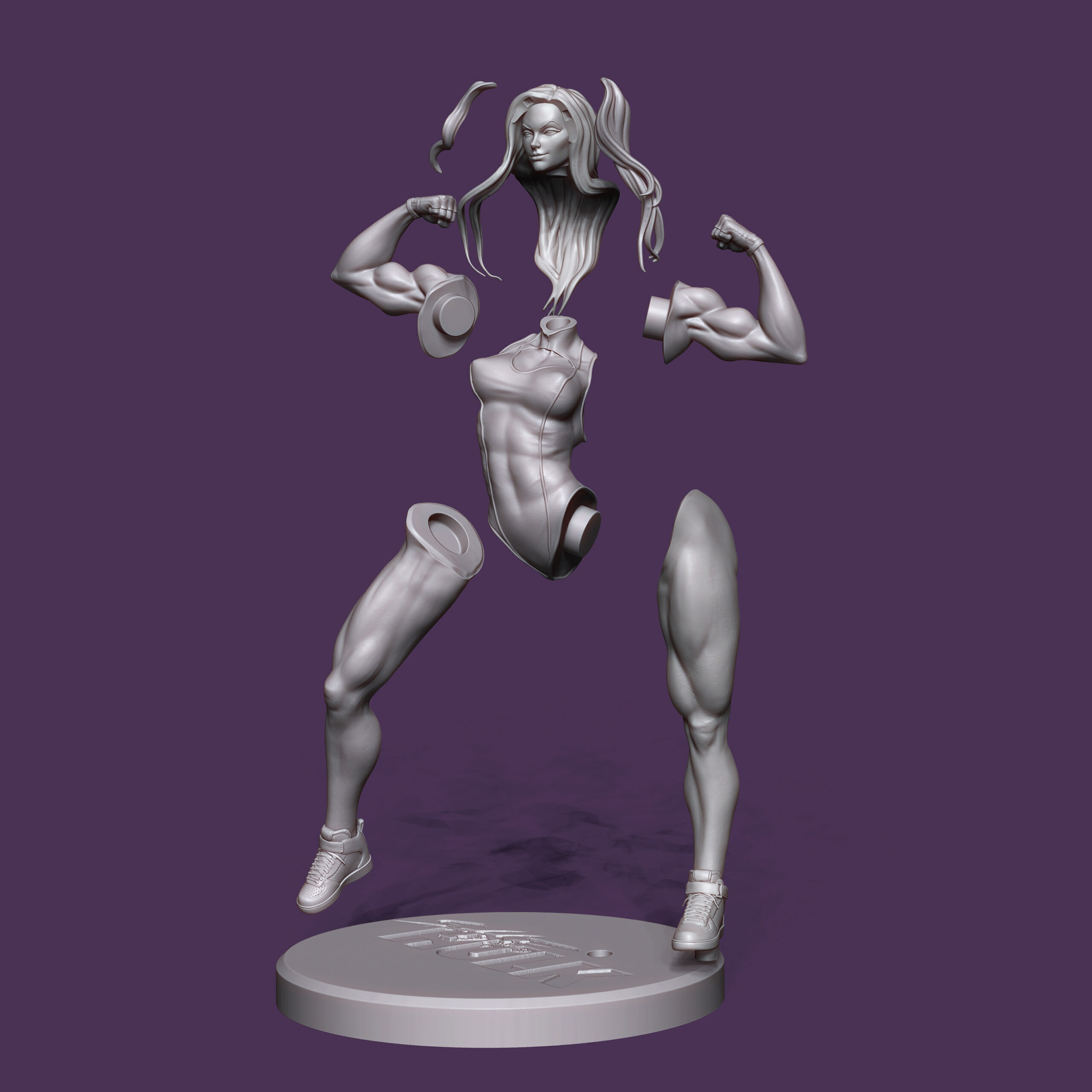 She Hulk 3D print model_15