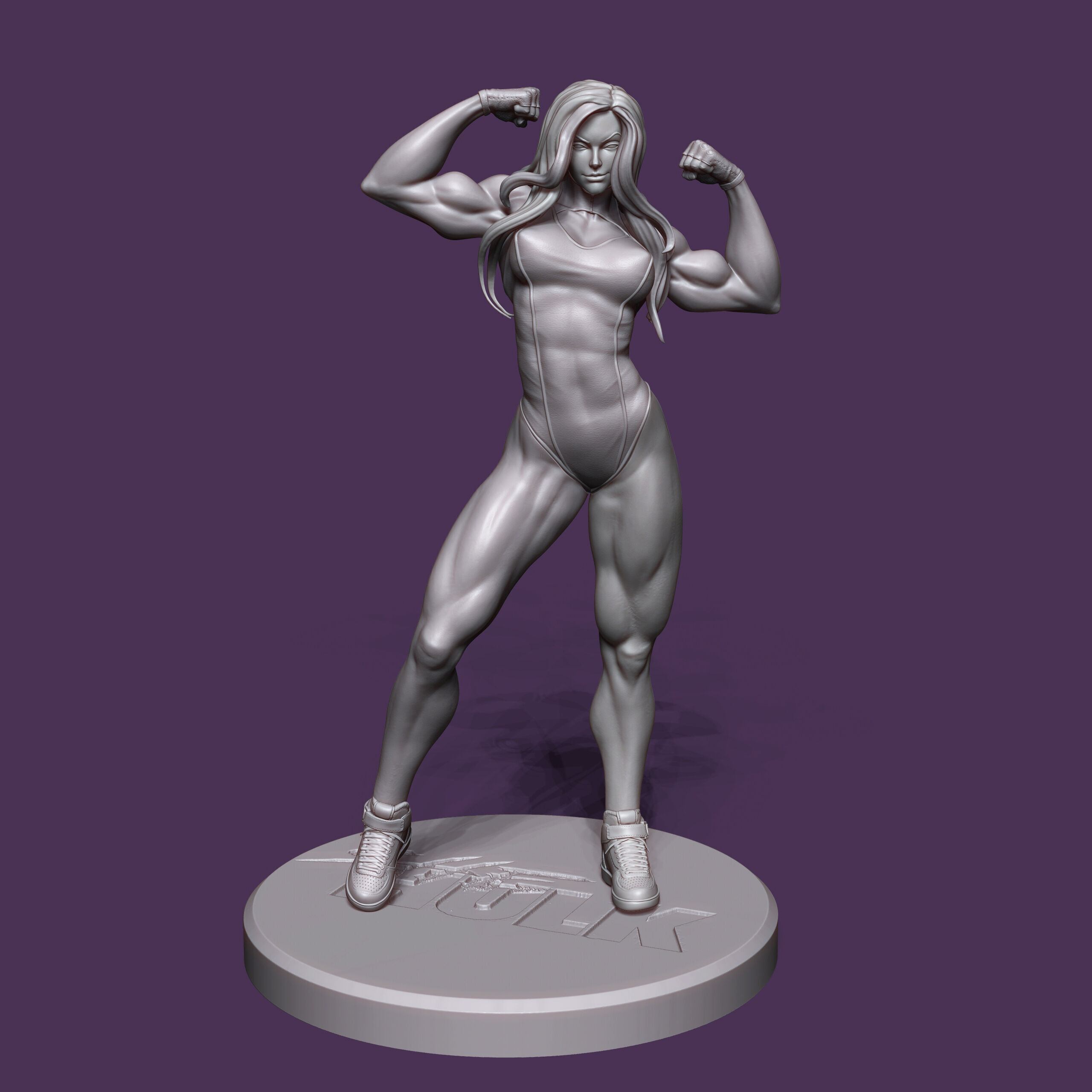 She Hulk 3D print model_13