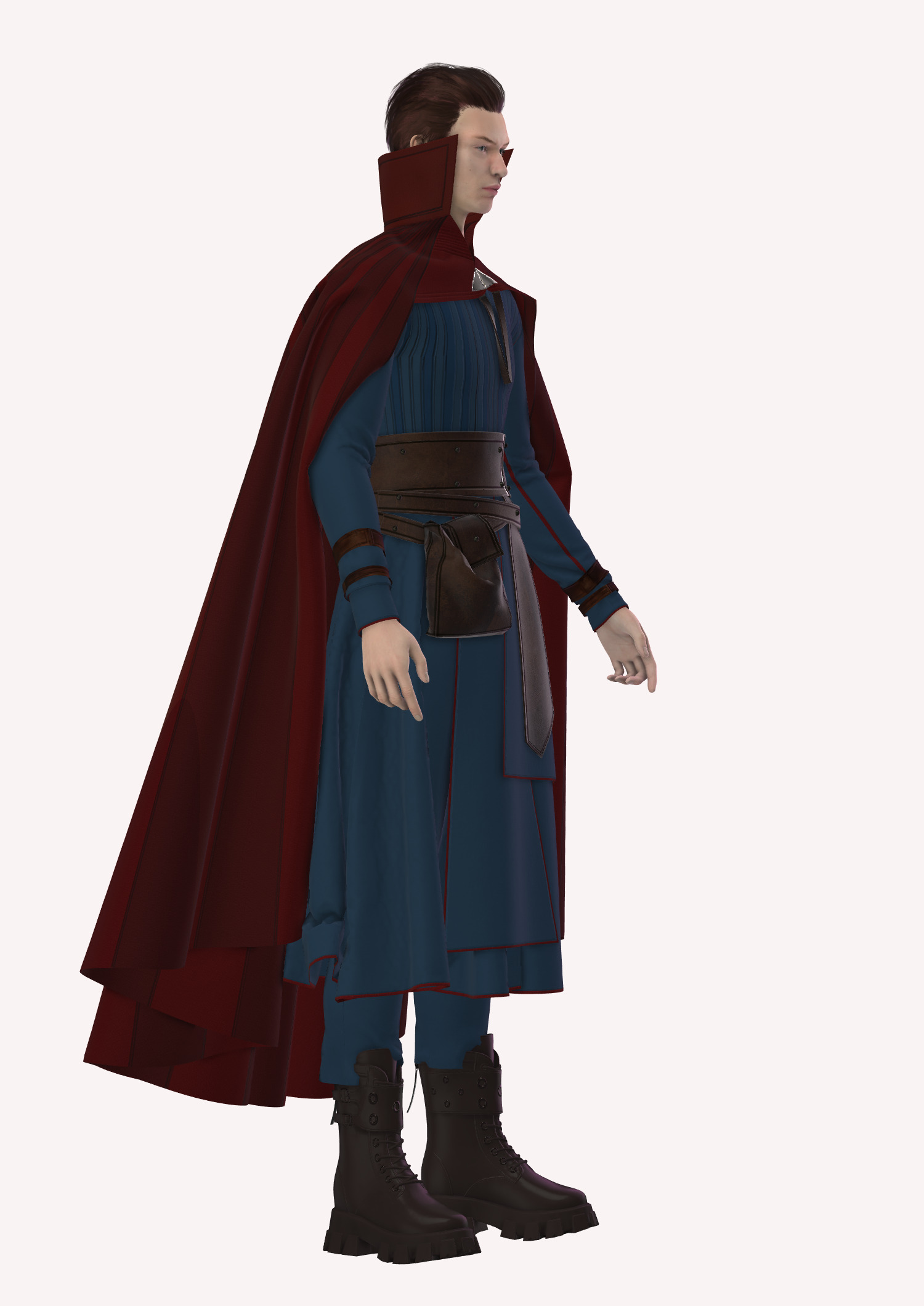 Doctor Strange inspired outfit in Style3d Atelier 3D model_17