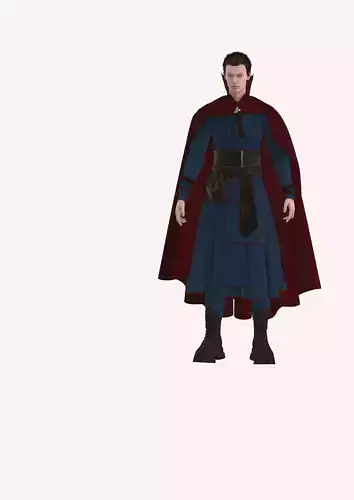 Doctor Strange inspired outfit in Style3d Atelier