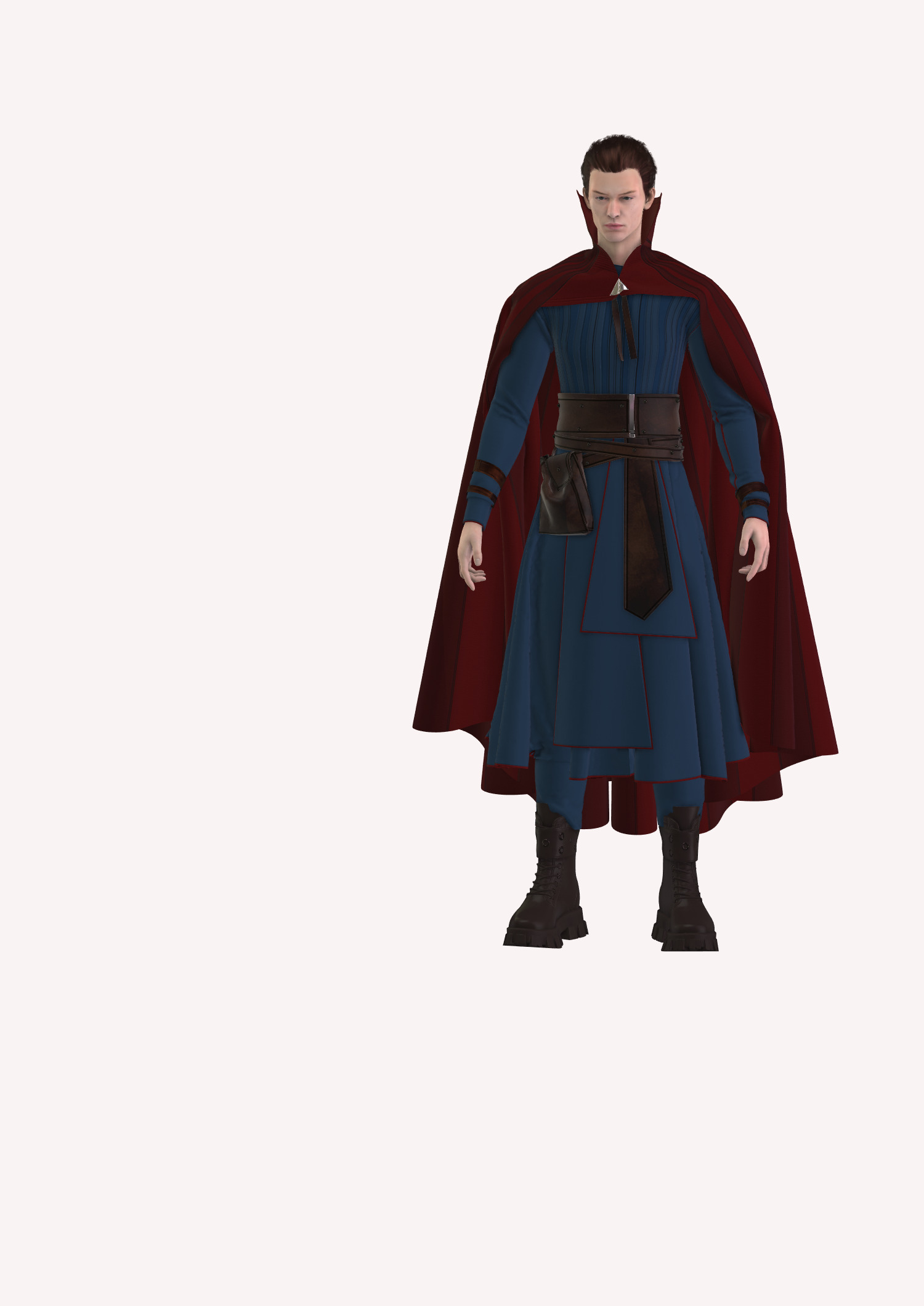 Doctor Strange inspired outfit in Style3d Atelier 3D model_6