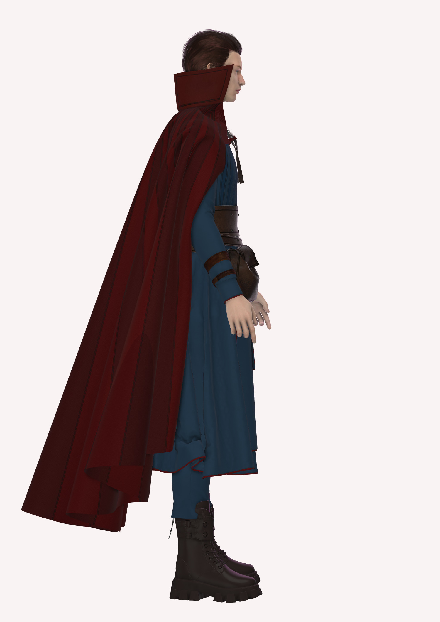 Doctor Strange inspired outfit in Style3d Atelier 3D model_14