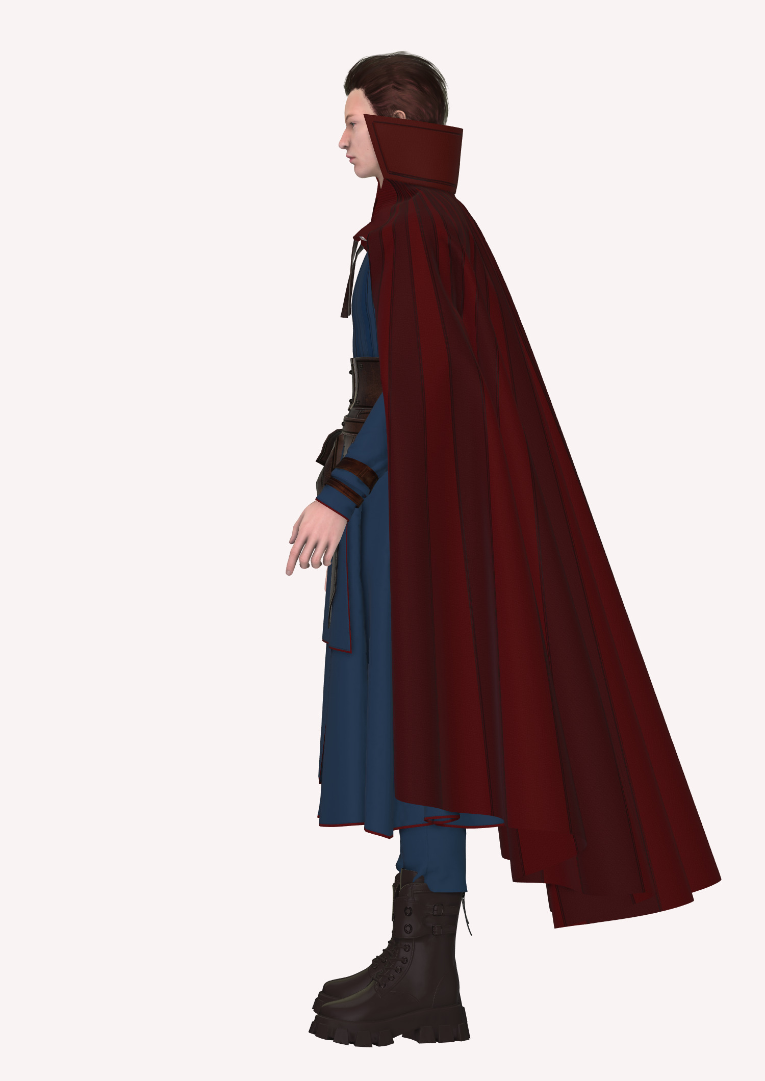 Doctor Strange inspired outfit in Style3d Atelier 3D model_2