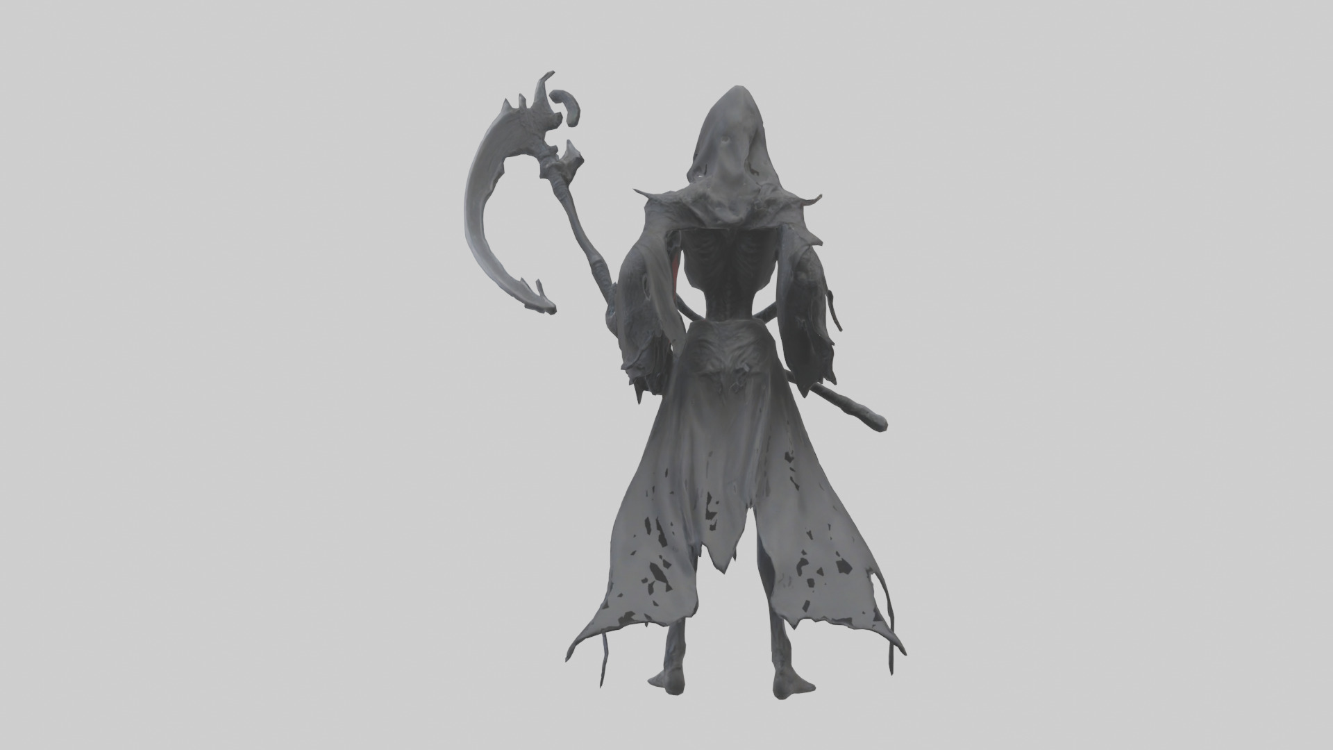 Infernal Reaper model Low-poly 3D model_2