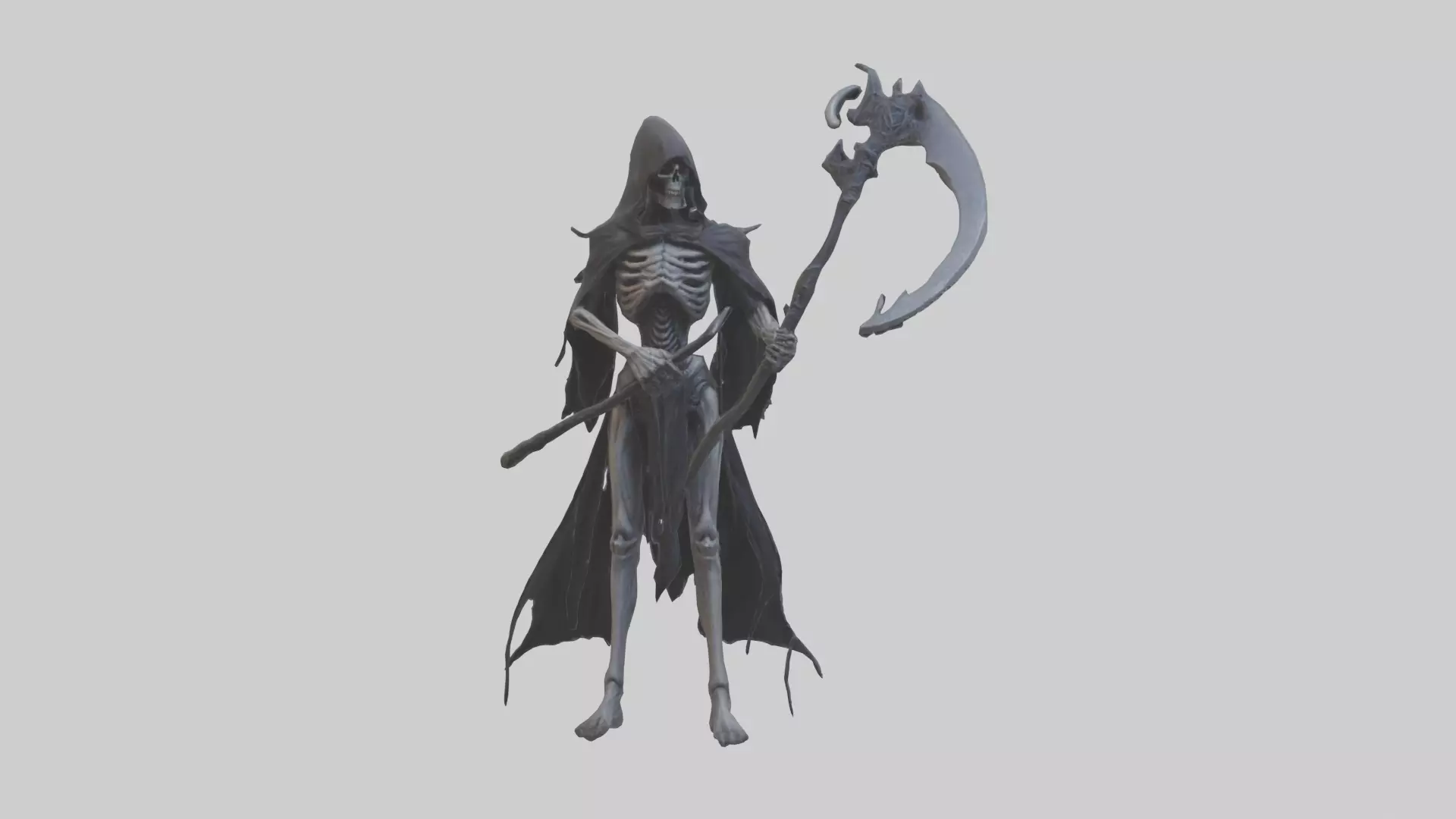 Infernal Reaper model Low-poly 3D model_0