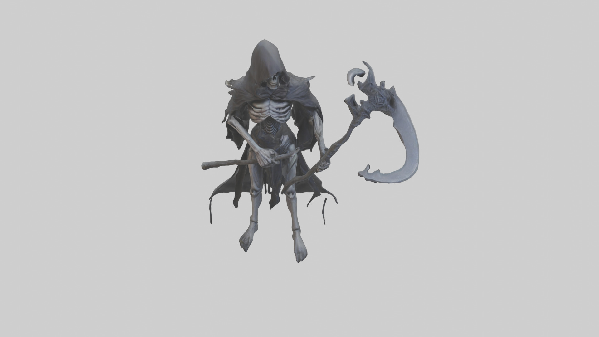 Infernal Reaper model Low-poly 3D model_16