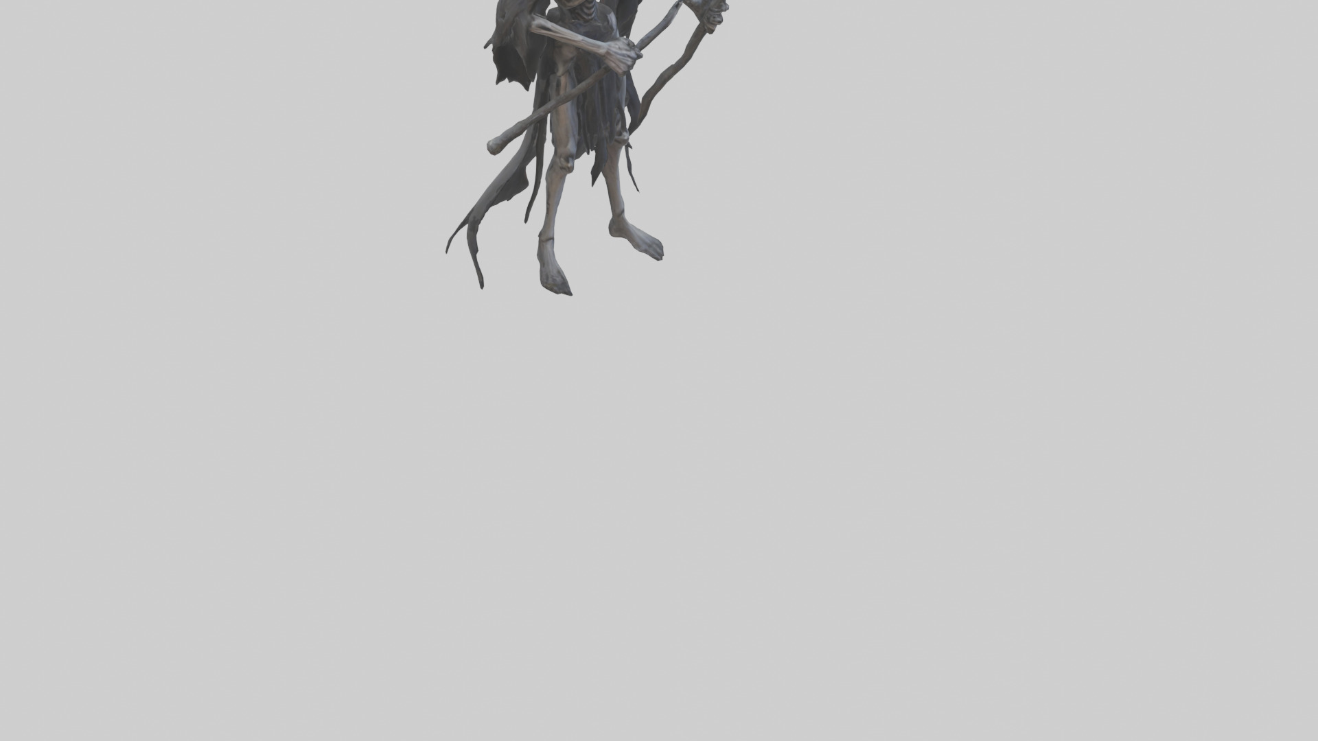 Infernal Reaper model Low-poly 3D model_8