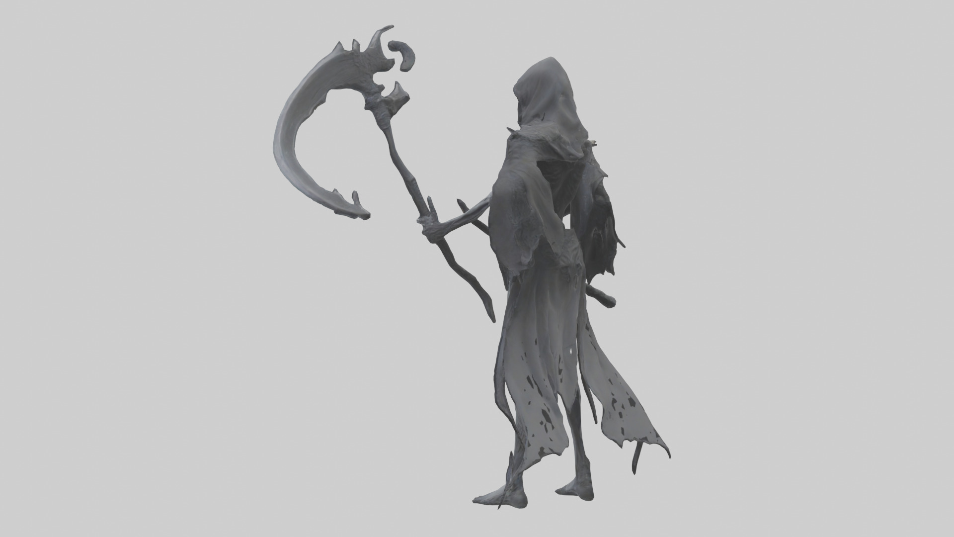 Infernal Reaper model Low-poly 3D model_3