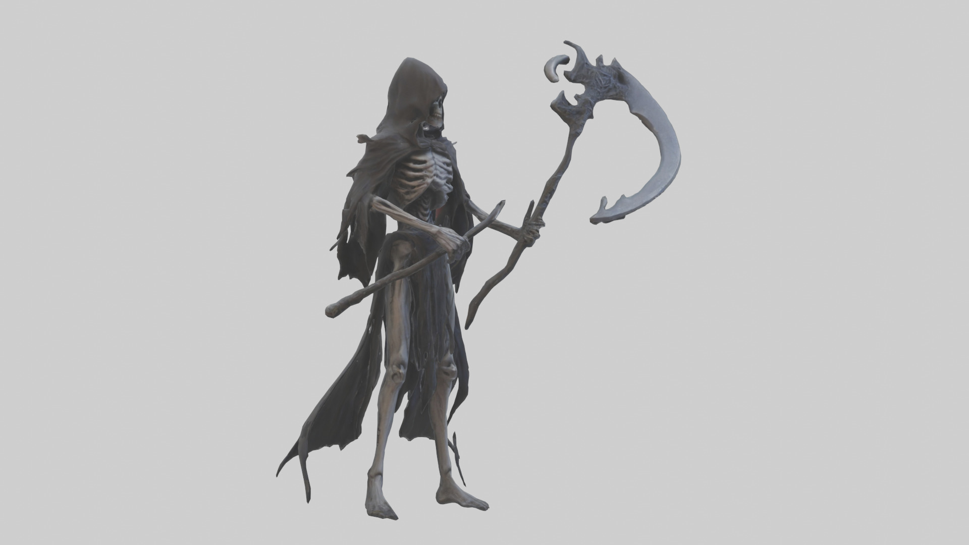 Infernal Reaper model Low-poly 3D model_1