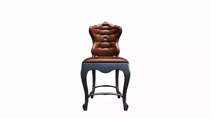 A Classic Modern Bar Chair 3d Render 3D model