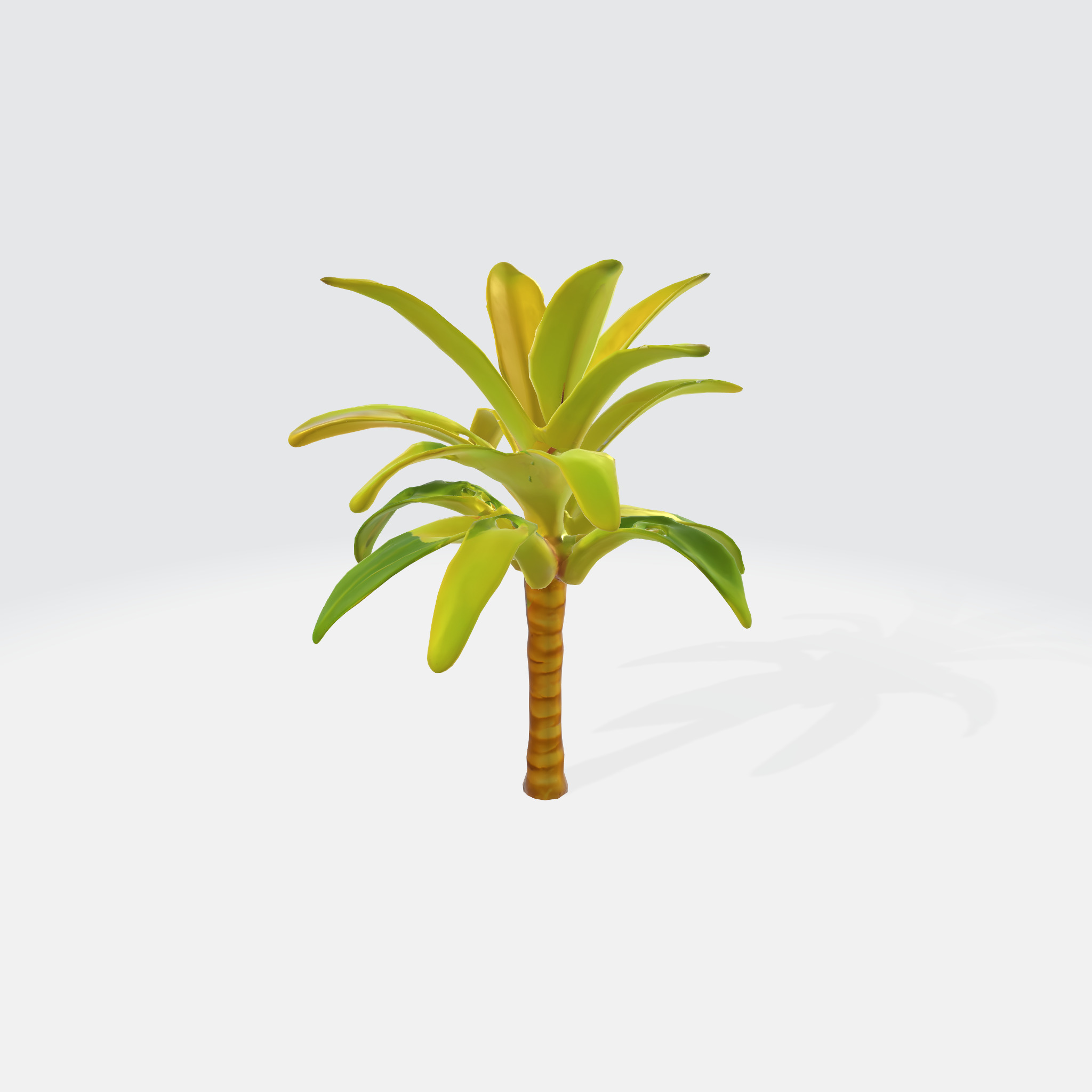 Banana Tree 3D model_1