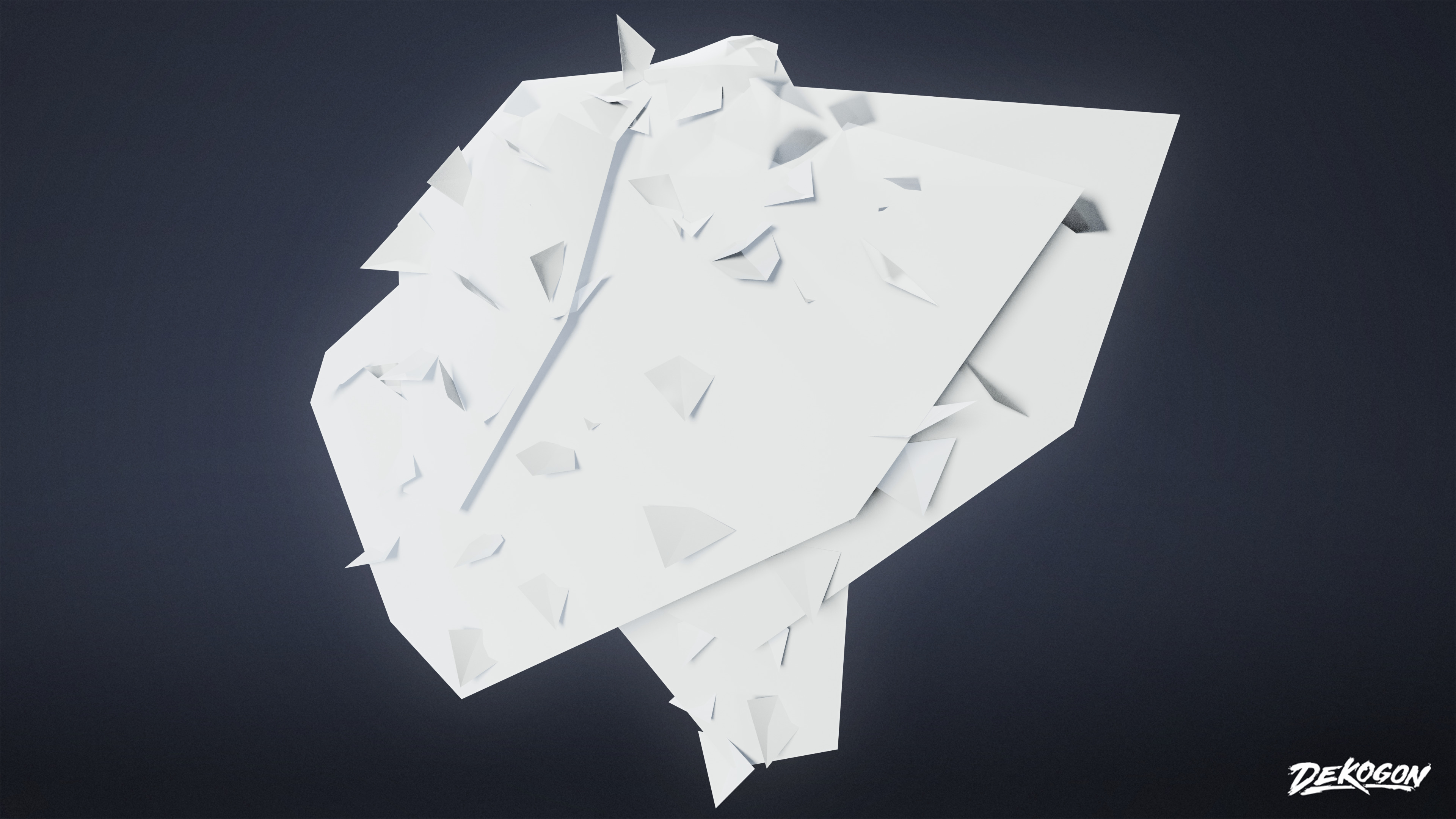 FOLIAGE - Ivy 01 - LOW POLY Low-poly 3D model_7