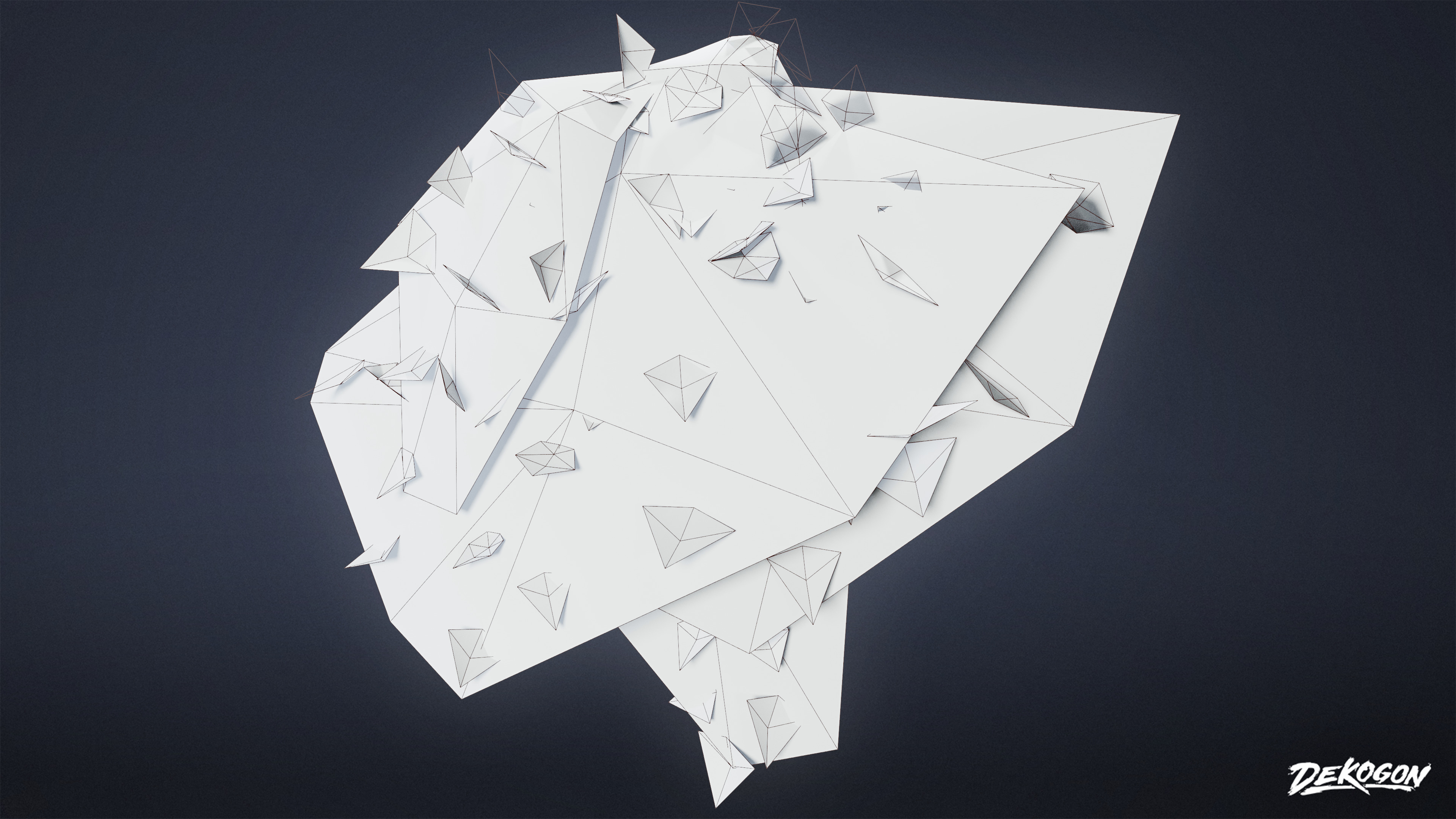 FOLIAGE - Ivy 01 - LOW POLY Low-poly 3D model_8